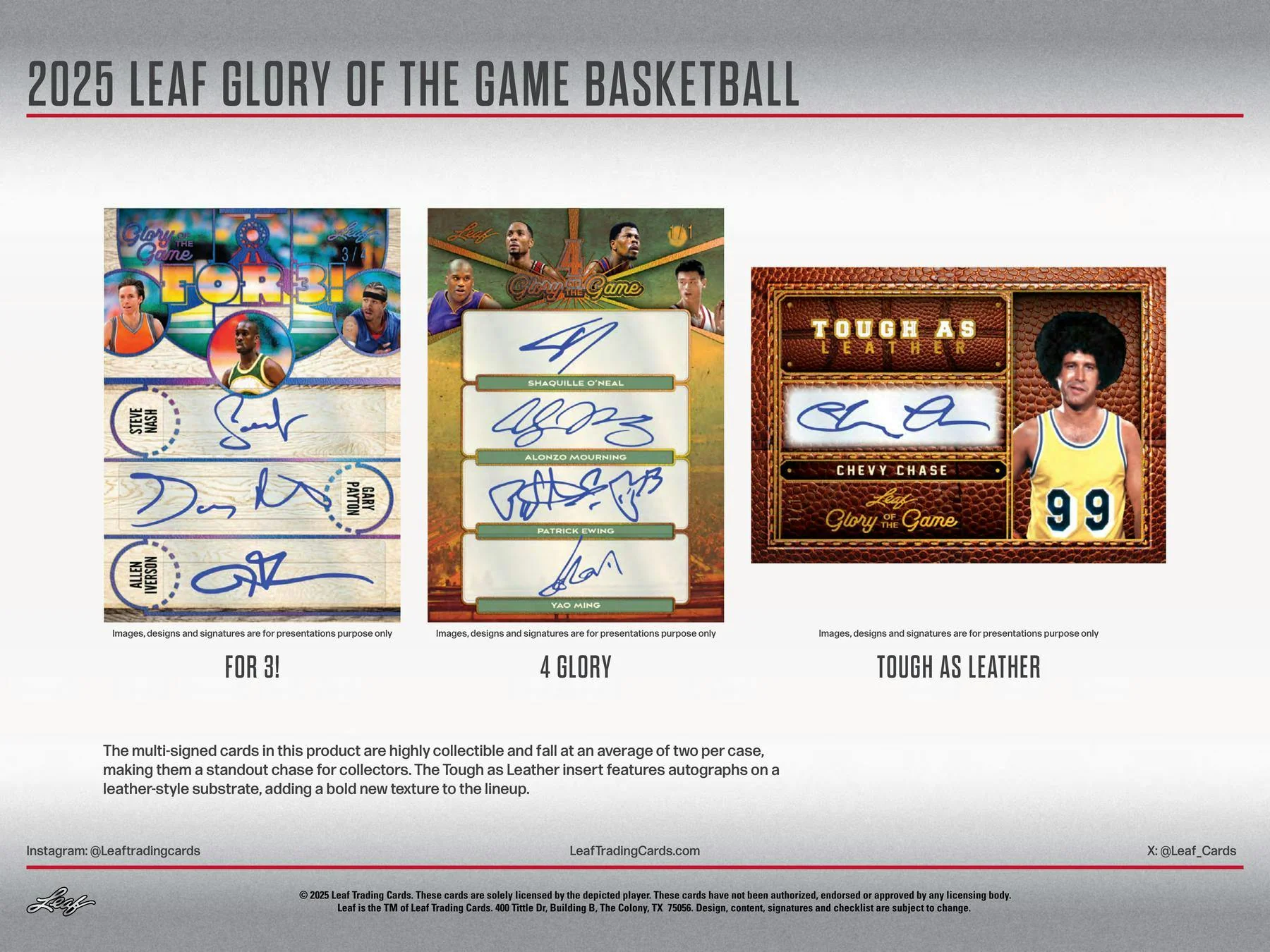 2025 Leaf Glory of the Game Basketball Hobby Box | Columbia Sports Cards - Image 9
