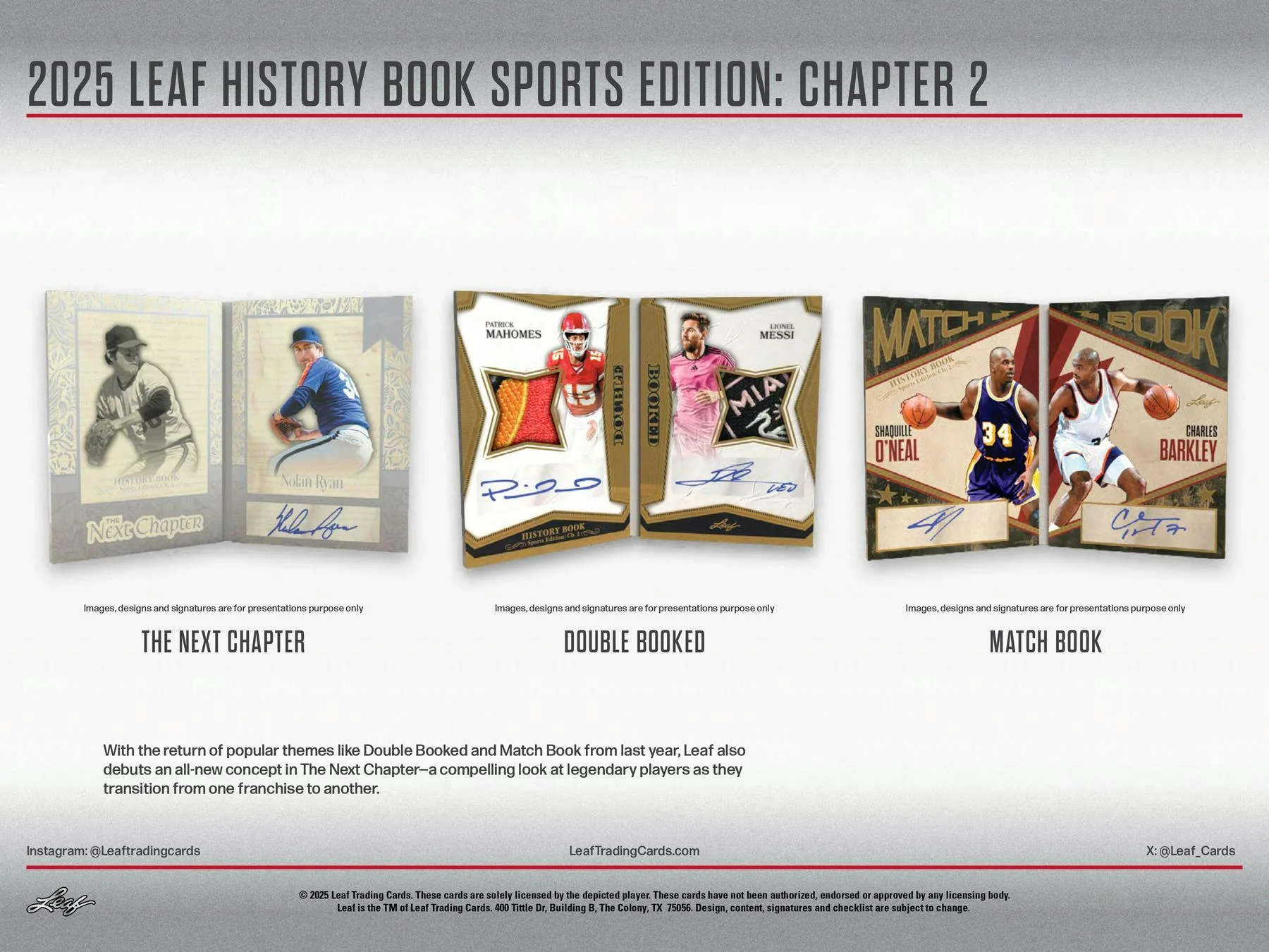 2025 Leaf History Book Sports Edition: Chapter 2 Hobby Box | Columbia Sports Cards - Image 5