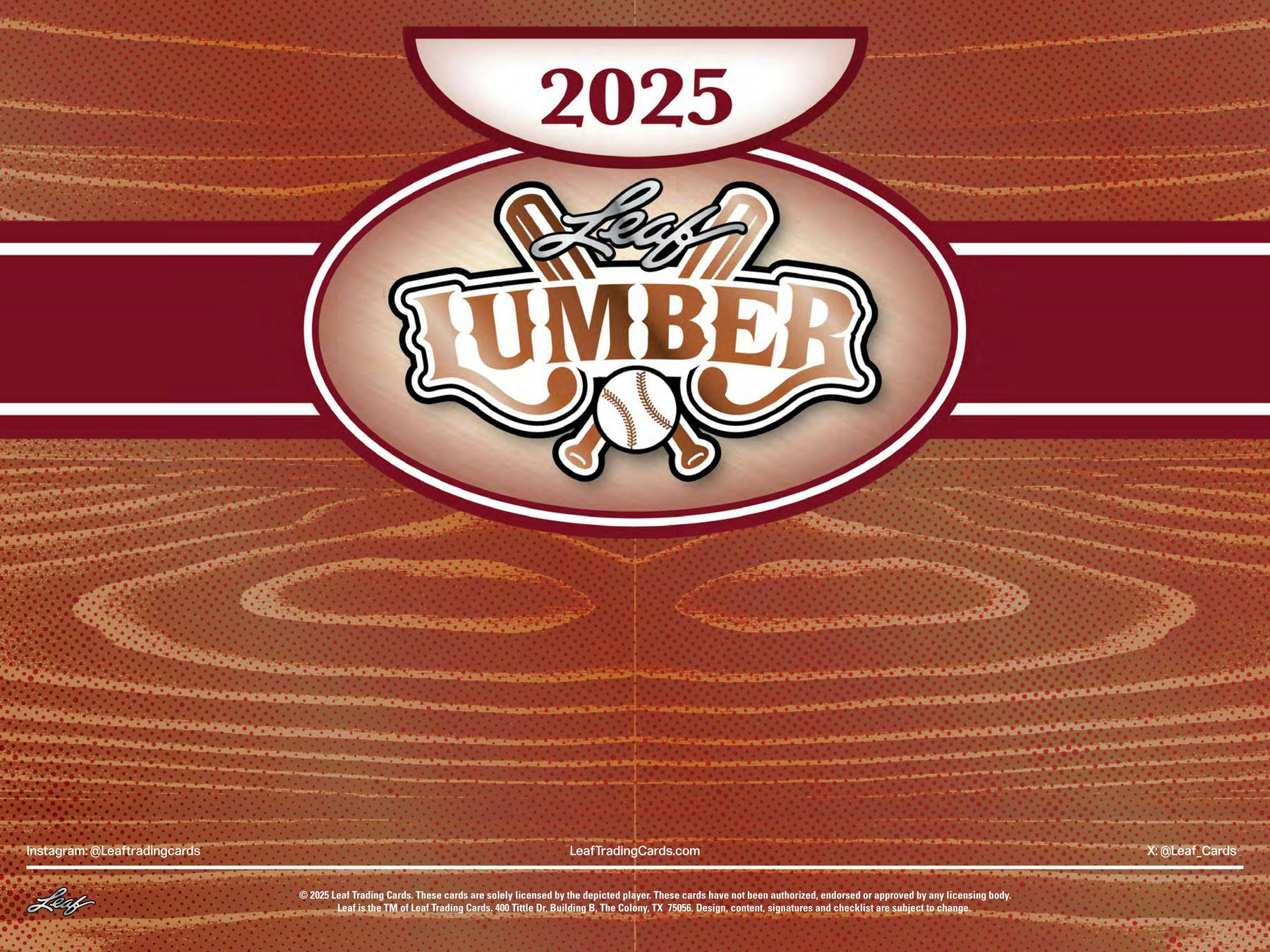2025 Leaf Lumber Baseball Hobby Box | Columbia Sports Cards