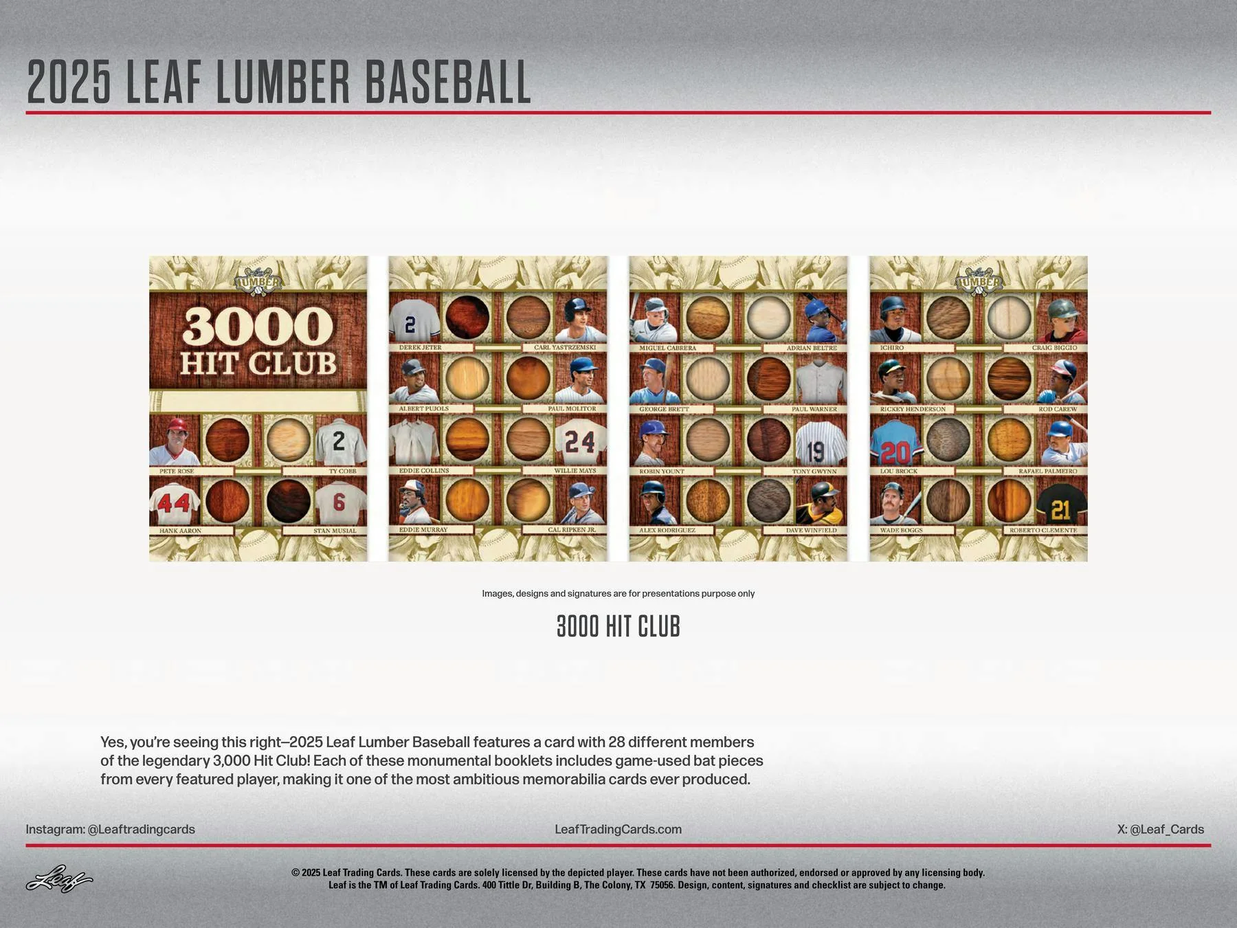 2025 Leaf Lumber Baseball Hobby Box | Columbia Sports Cards - Image 10