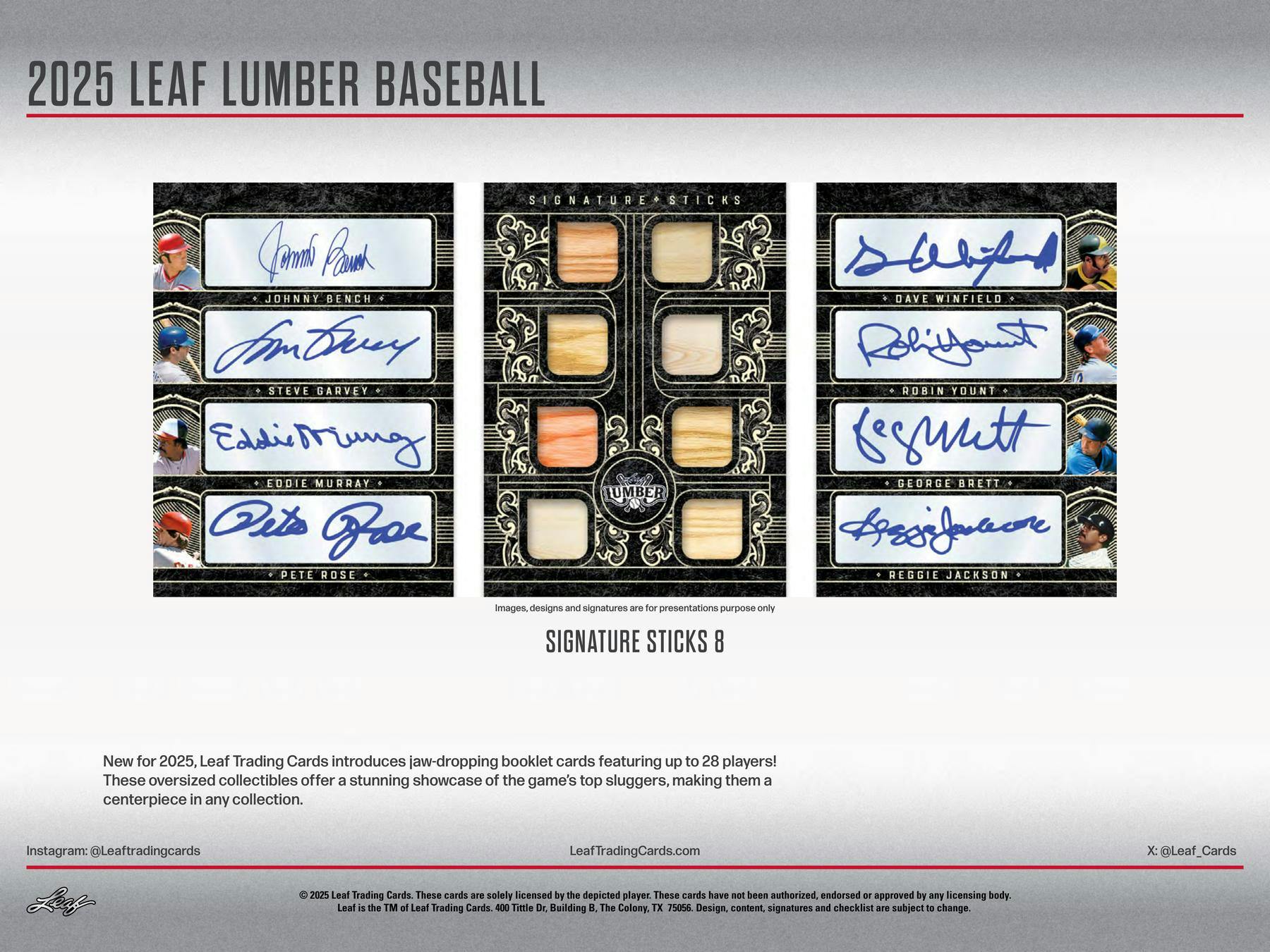 2025 Leaf Lumber Baseball Hobby Box | Columbia Sports Cards - Image 5