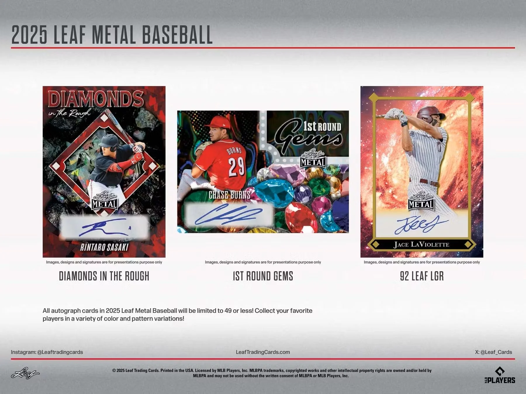 2025 Leaf Metal Baseball Hobby Box | Columbia Sports Cards - Image 5