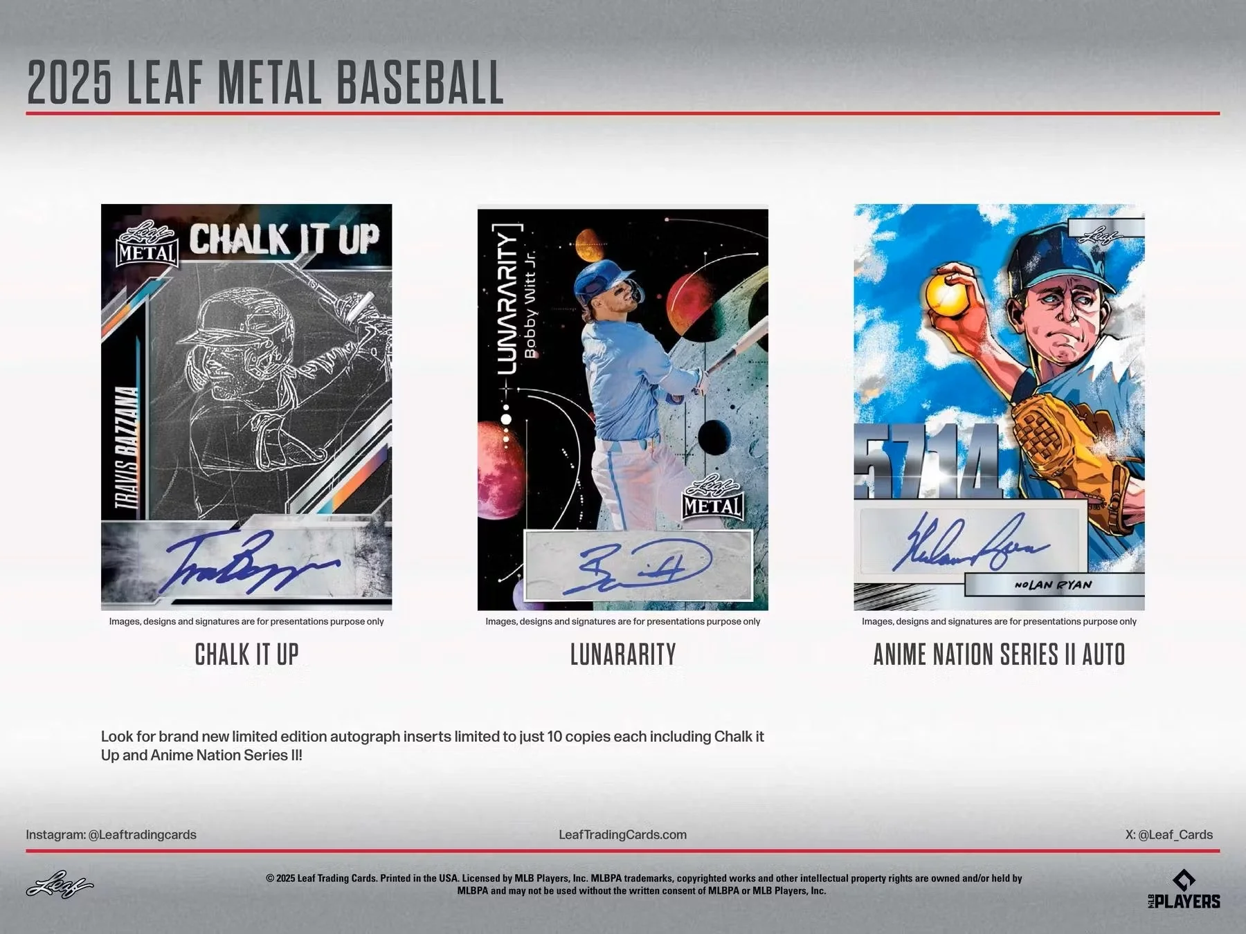 2025 Leaf Metal Baseball Hobby Box | Columbia Sports Cards - Image 6
