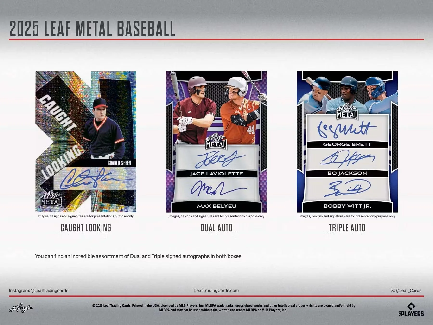 2025 Leaf Metal Baseball Hobby Box | Columbia Sports Cards - Image 7
