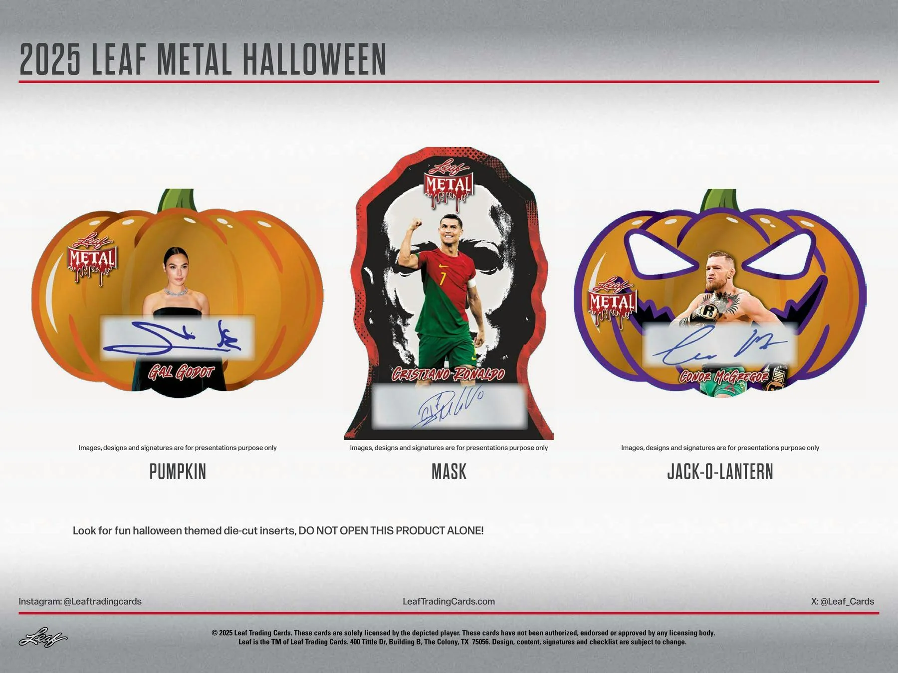 2025 Leaf Metal Halloween Hobby Box | Columbia Sports Cards - Image 4