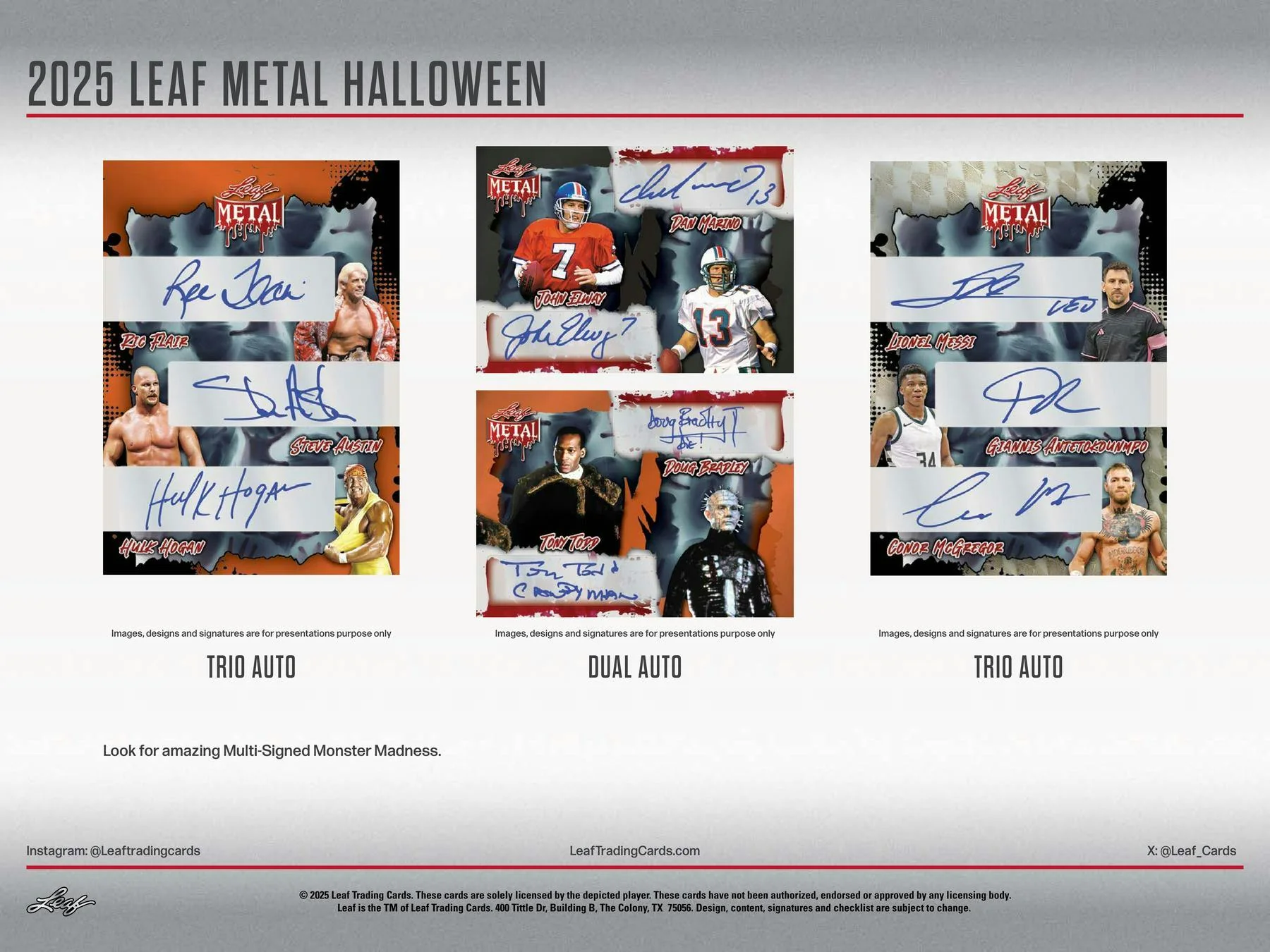 2025 Leaf Metal Halloween Hobby Box | Columbia Sports Cards - Image 5