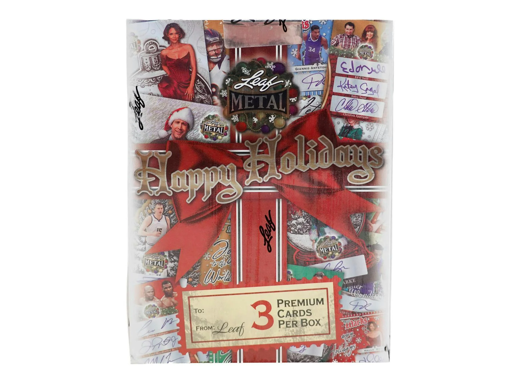 2025 Leaf Metal Happy Holidays Hobby Box | Columbia Sports Cards