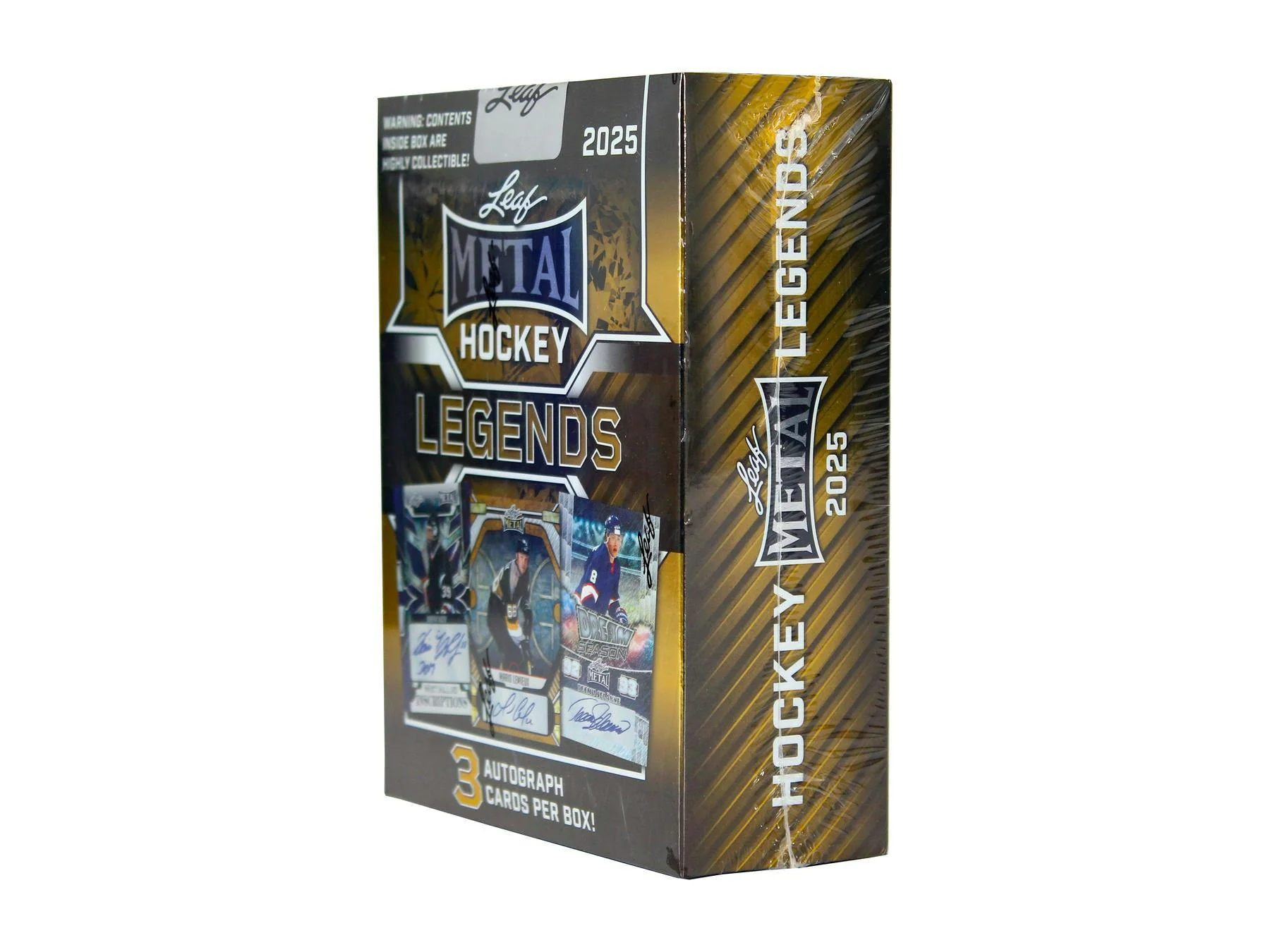 2025 Leaf Metal Legends Hockey Hobby Box - Image 2