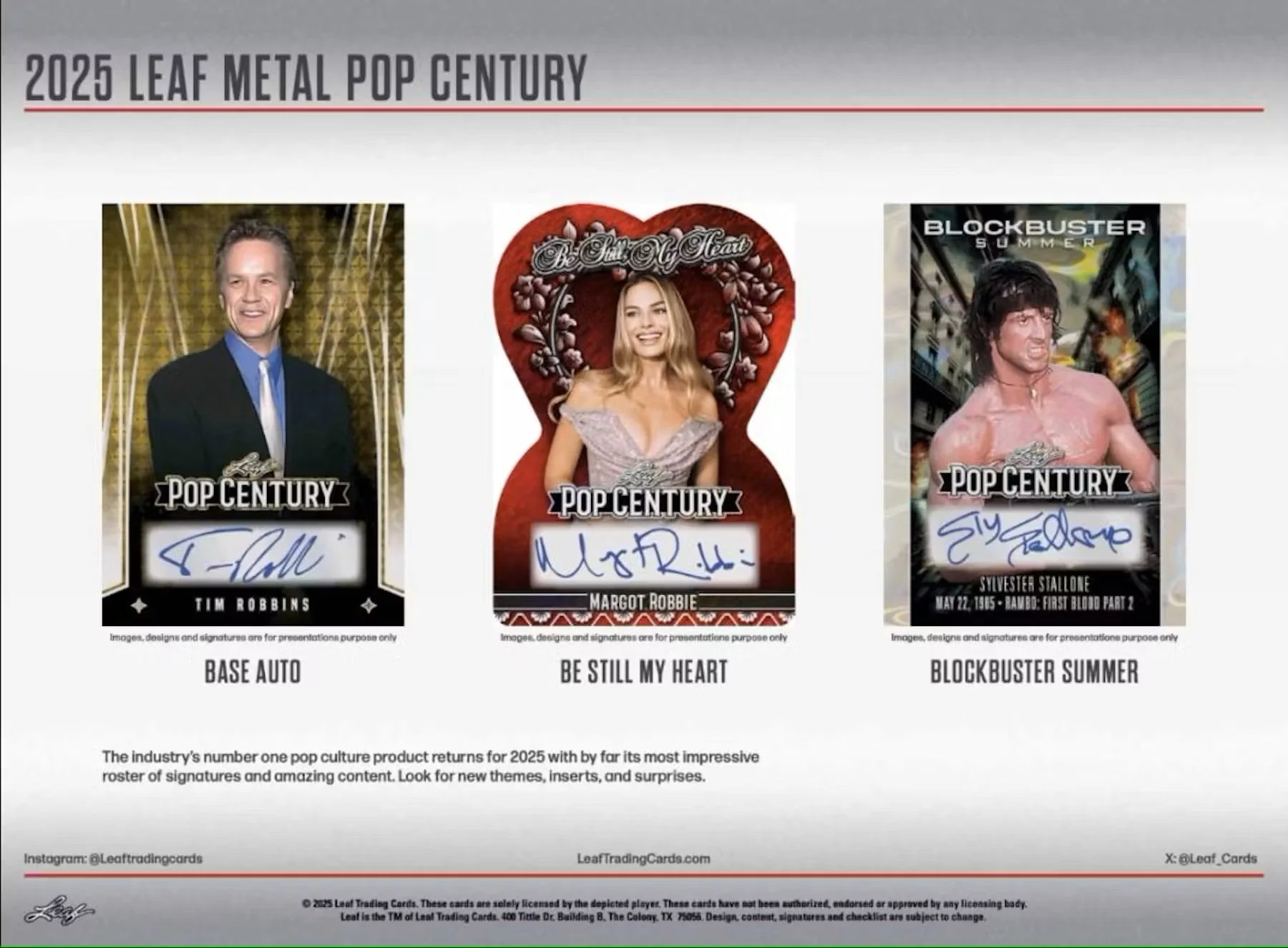 2025 Leaf Metal Pop Century Hobby Box - Image 3