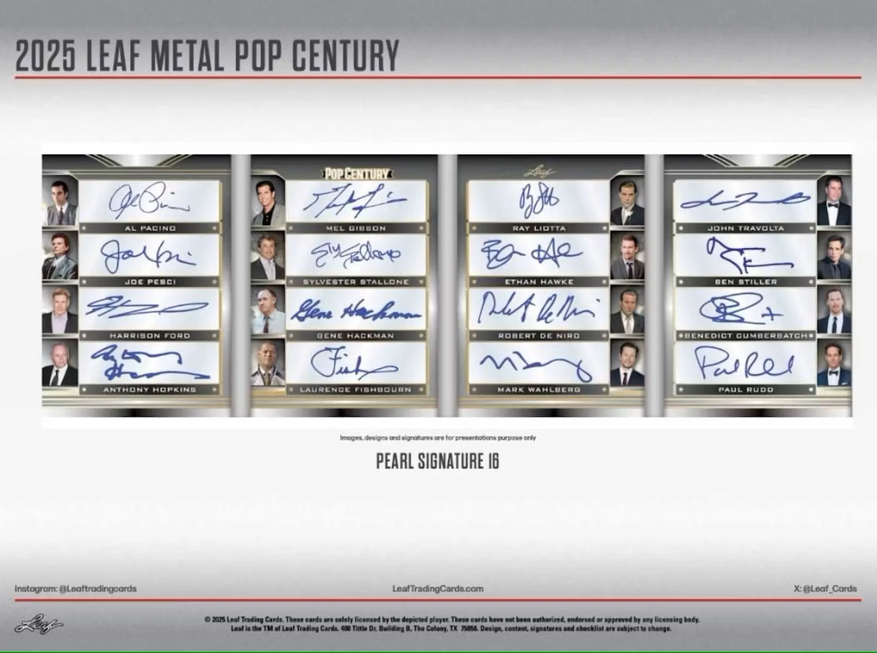 2025 Leaf Metal Pop Century Hobby Box - Image 6