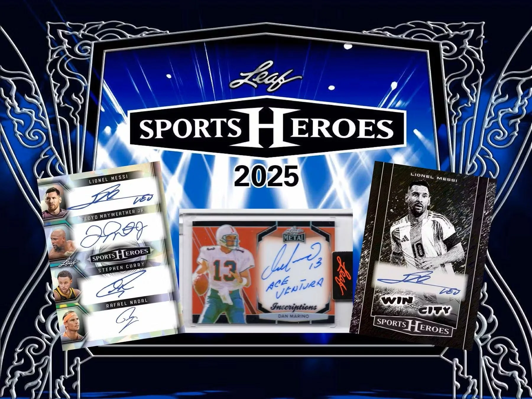 2025 Leaf Metal Sports Heroes Hobby Box - Image 3