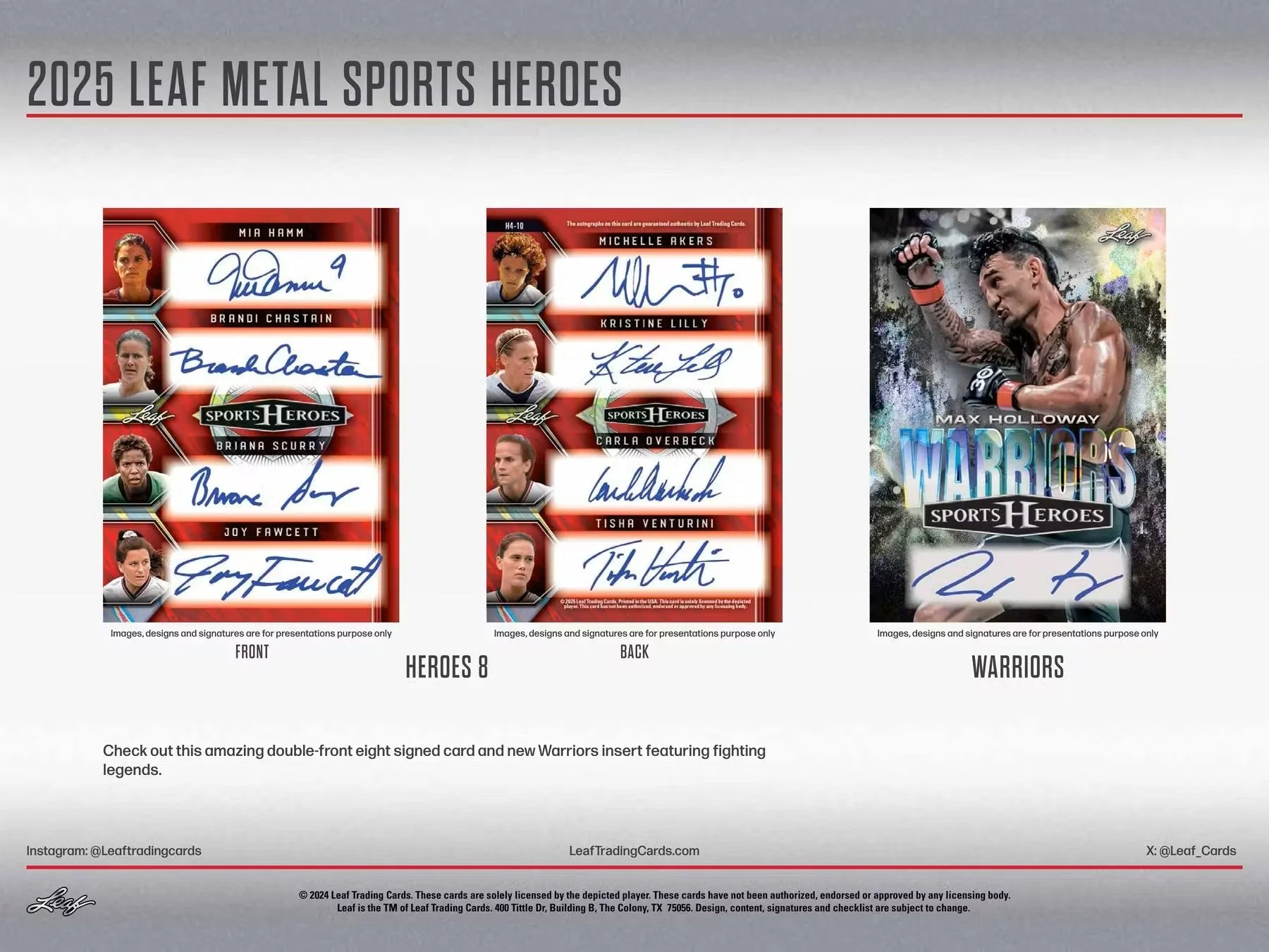 2025 Leaf Metal Sports Heroes Hobby Box - Image 6