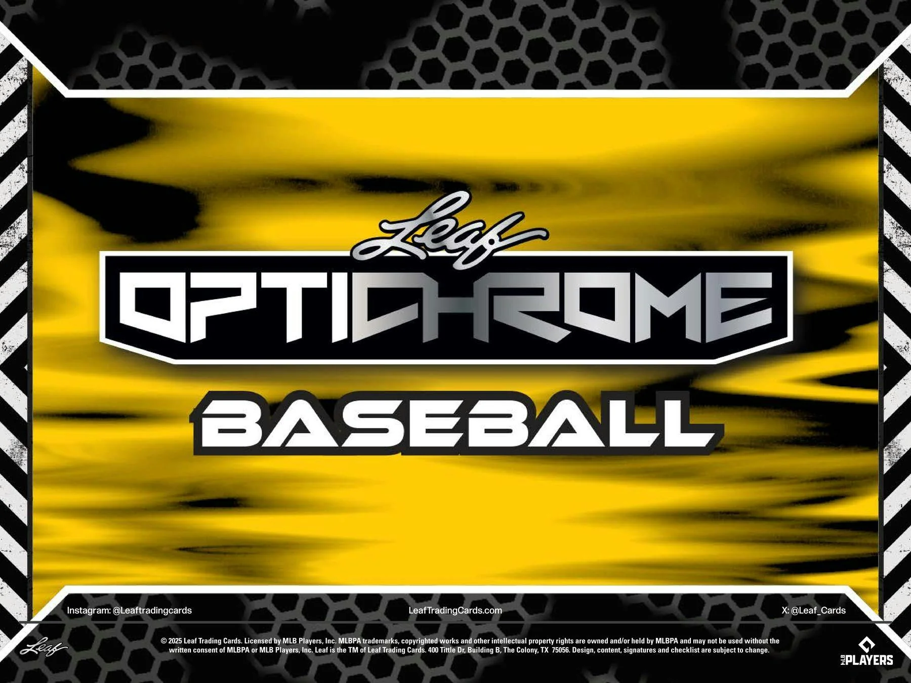 2025 Leaf Optichrome Baseball Hobby Jumbo Box | Columbia Sports Cards - Image 2