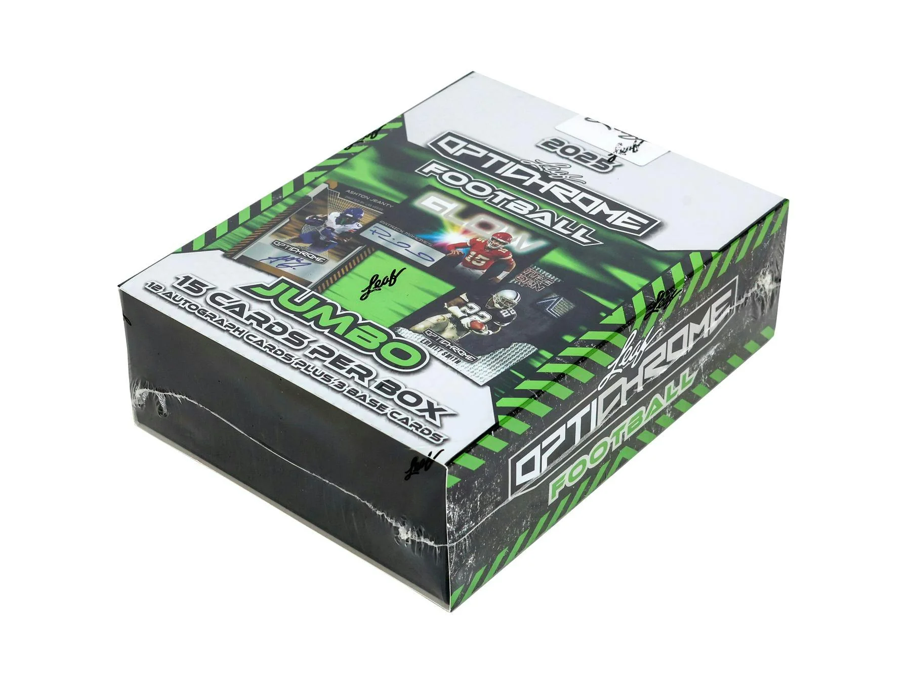 2025 Leaf Optichrome Football Hobby Jumbo Box | Columbia Sports Cards - Image 2