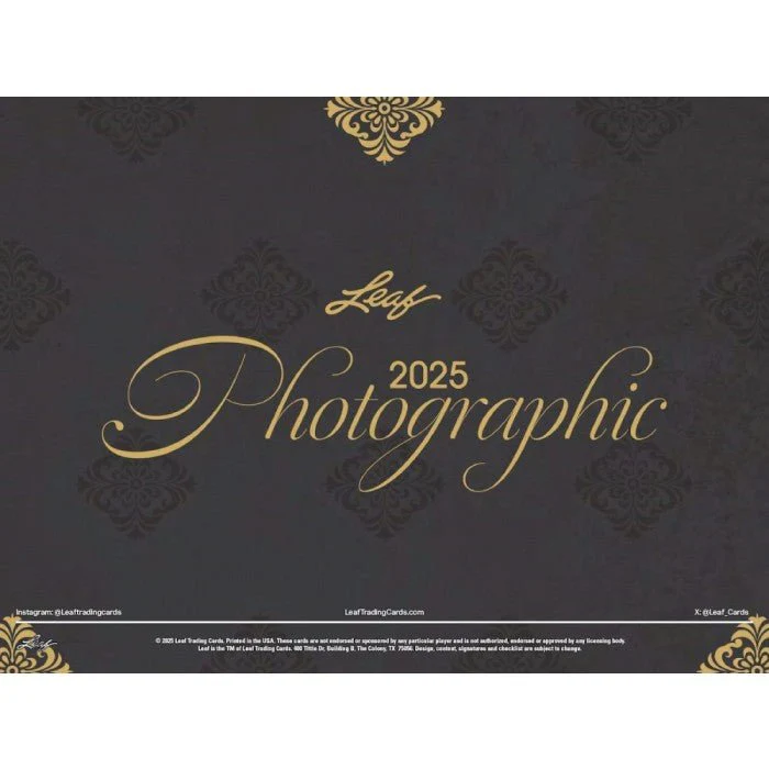2025 Leaf Photographic Box | Columbia Sports Cards - Image 3