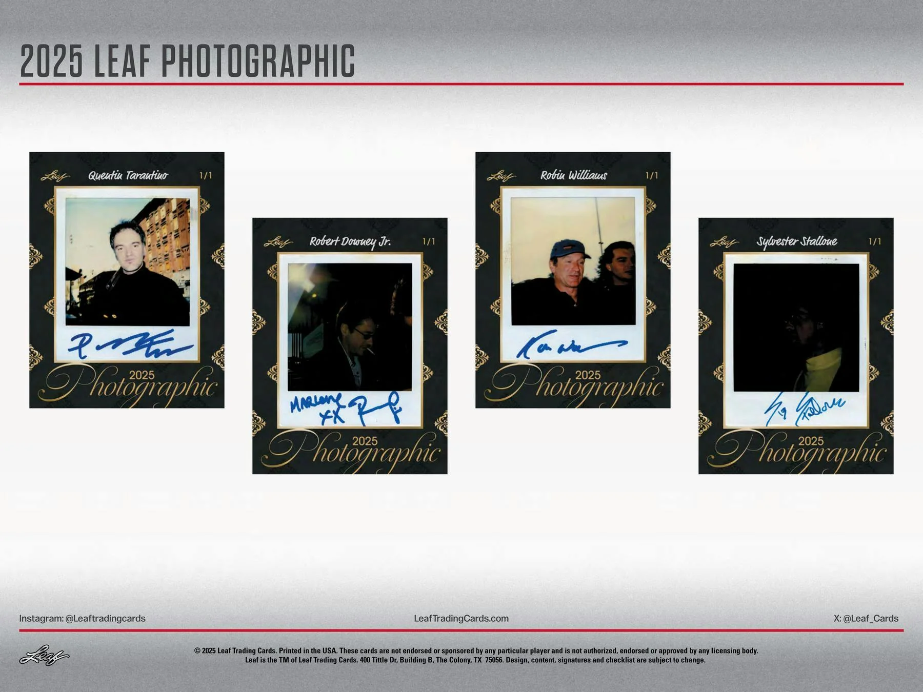 2025 Leaf Photographic Box | Columbia Sports Cards - Image 9