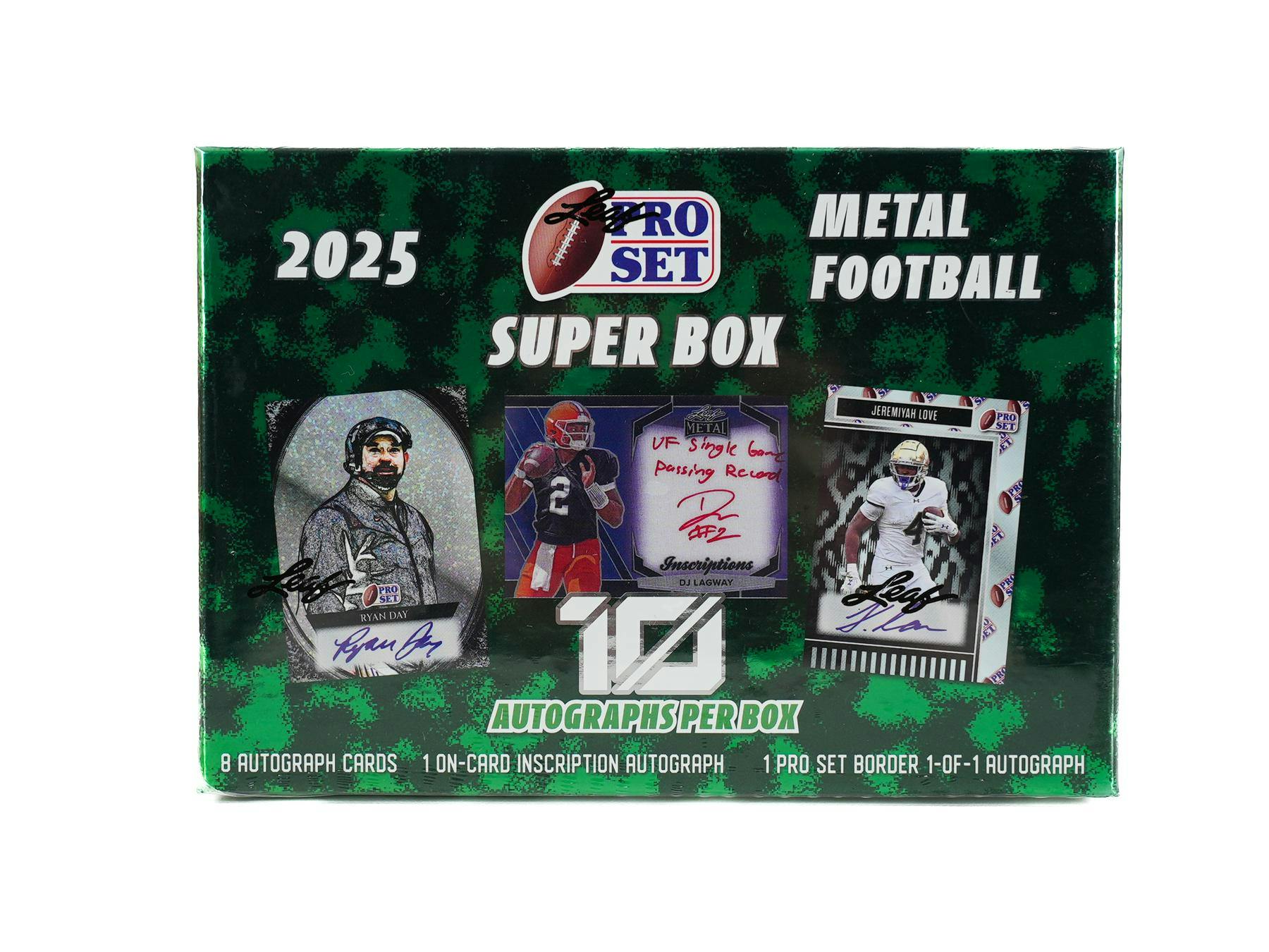 2025 Leaf Pro Set Metal Football Super Box