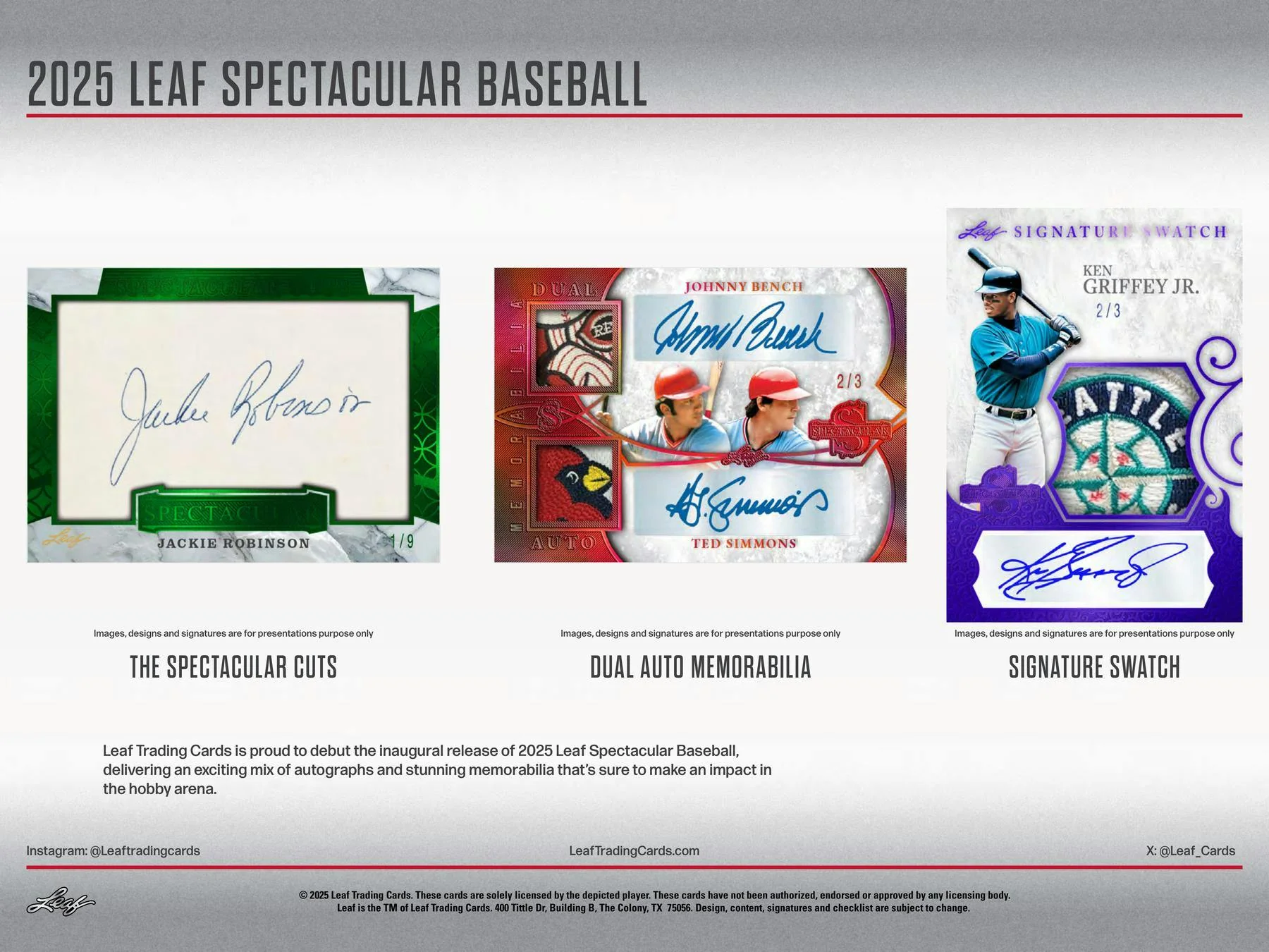 2025 Leaf Spectacular Baseball Hobby Box | Columbia Sports Cards - Image 3