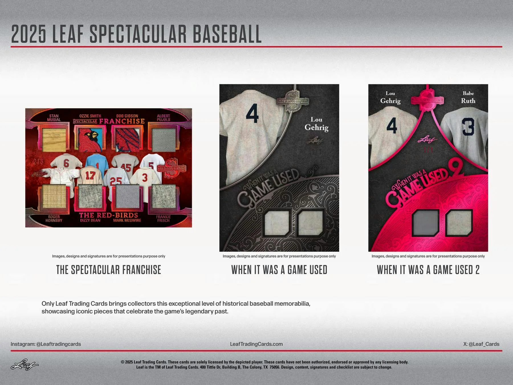 2025 Leaf Spectacular Baseball Hobby Box | Columbia Sports Cards - Image 4
