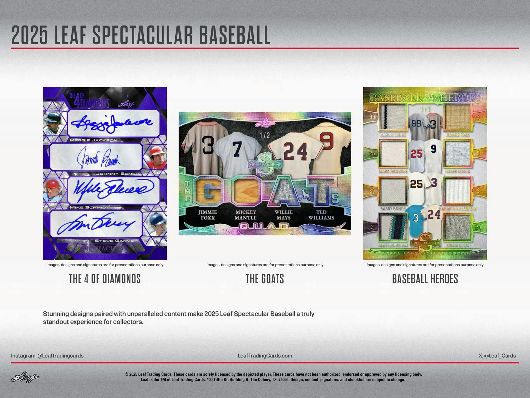 2025 Leaf Spectacular Baseball Hobby Box | Columbia Sports Cards - Image 6