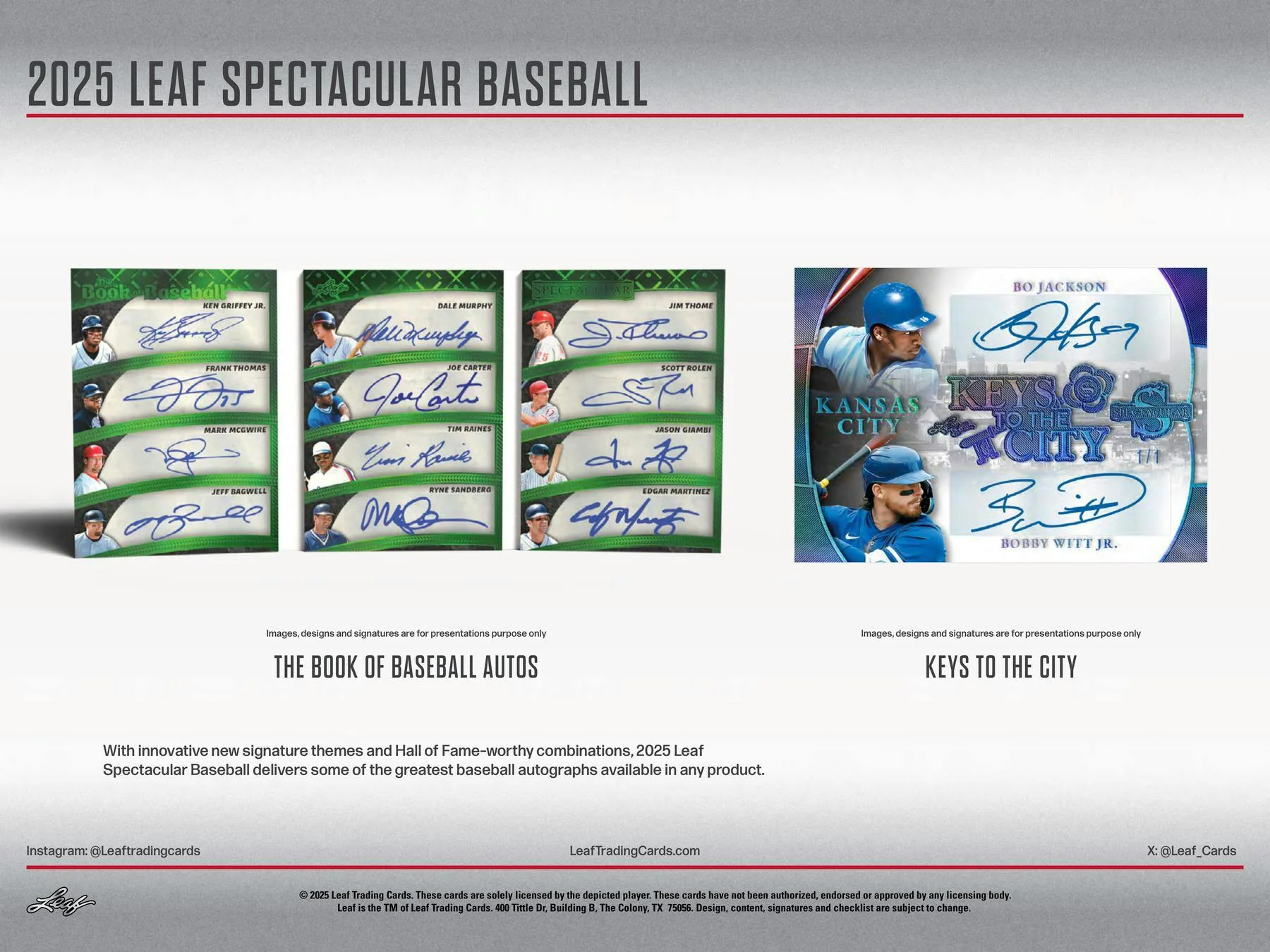 2025 Leaf Spectacular Baseball Hobby Box | Columbia Sports Cards - Image 8