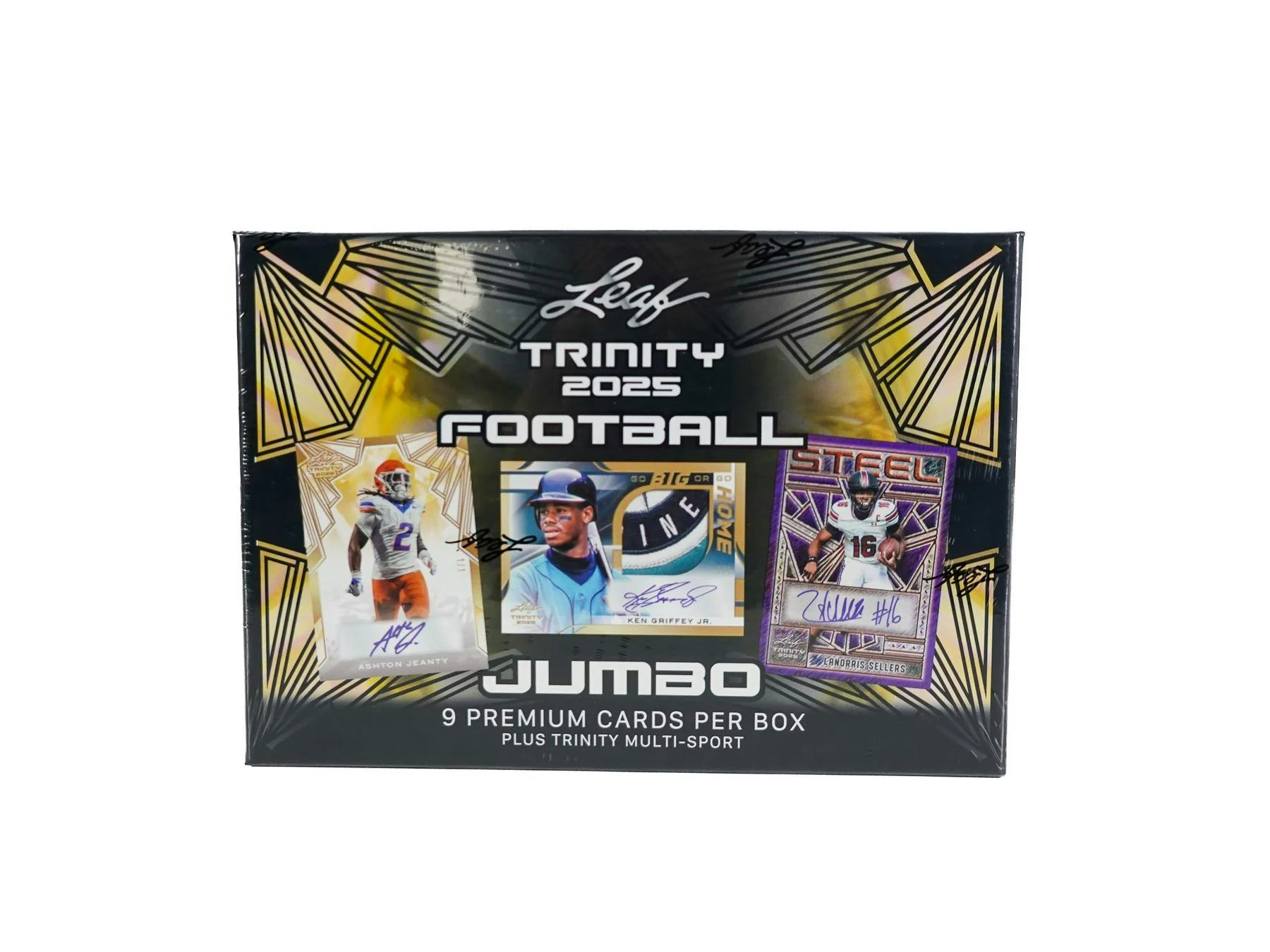 2025 Leaf Trinity Football Jumbo Hobby Box | Columbia Sports Cards