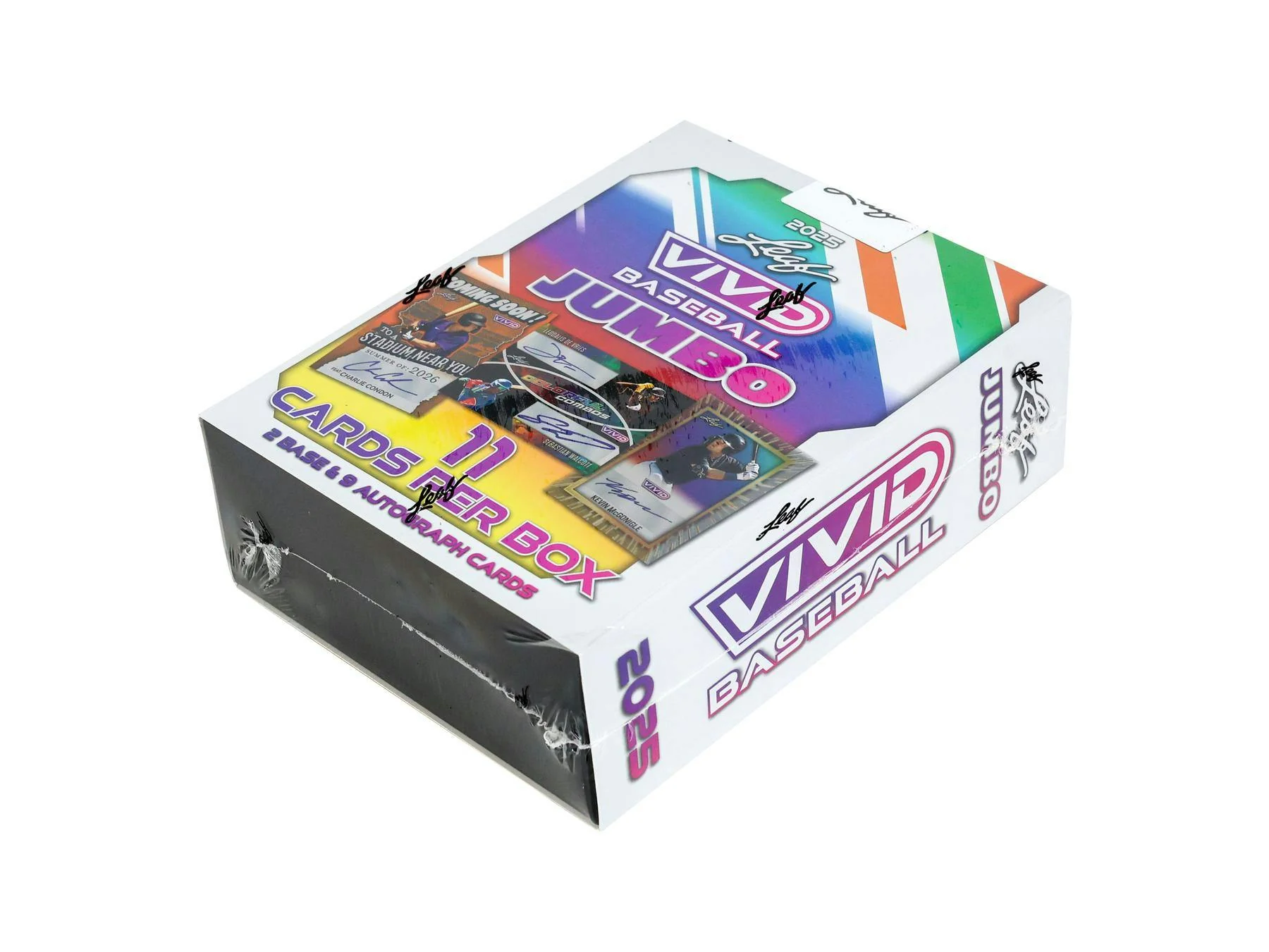 2025 Leaf Vivid Baseball Hobby Jumbo Box | Columbia Sports Cards - Image 2