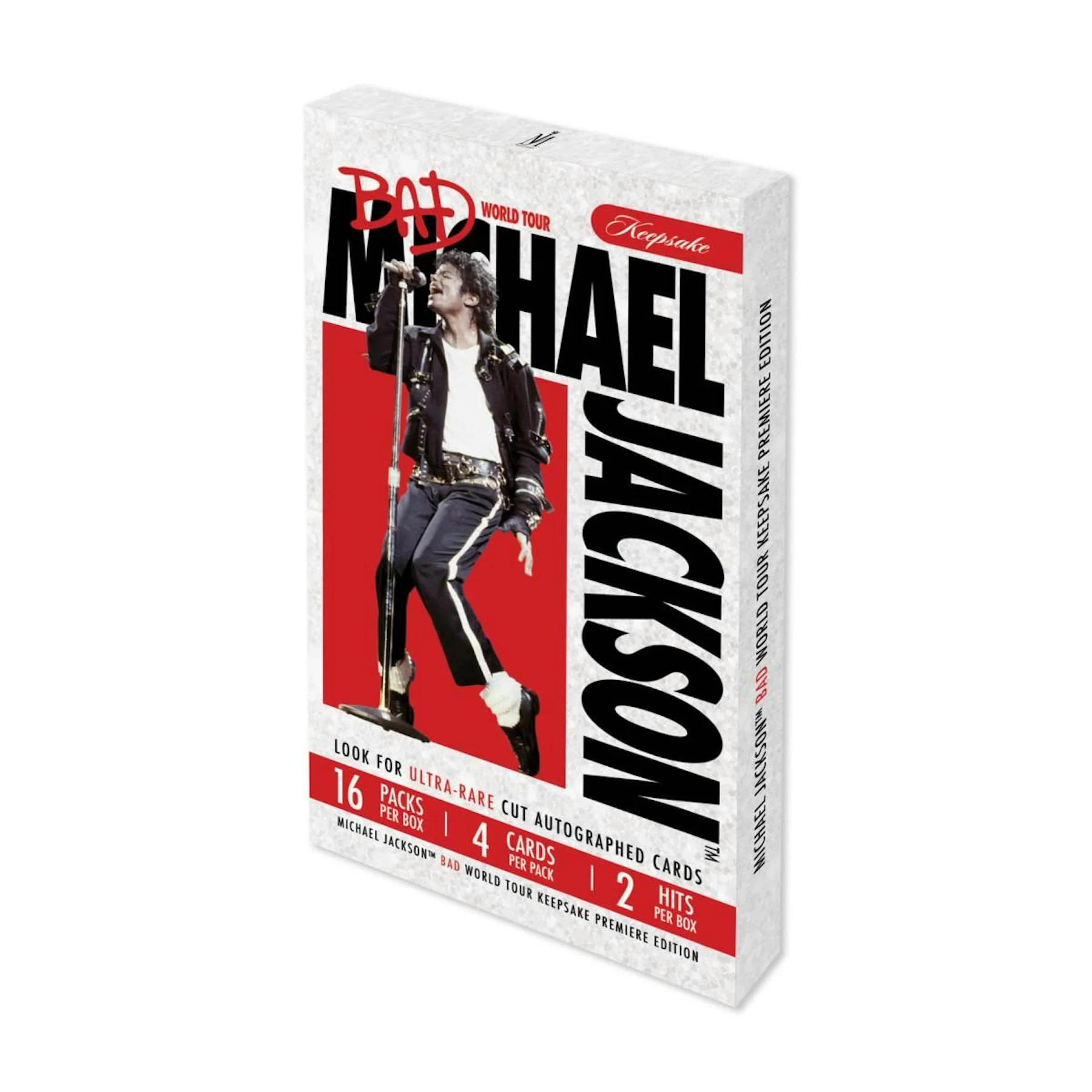 2025 Michael Jackson Bad World Tour Keepsake Premiere Edition Hobby Box | Columbia Sports Cards