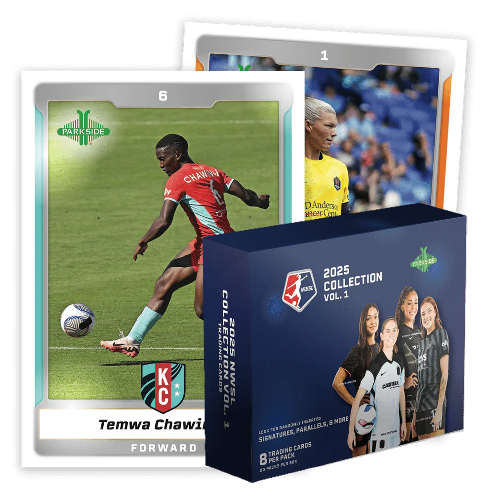 2025 NWSL Soccer Collection Vol. 1 Hobby Box | Columbia Sports Cards & More