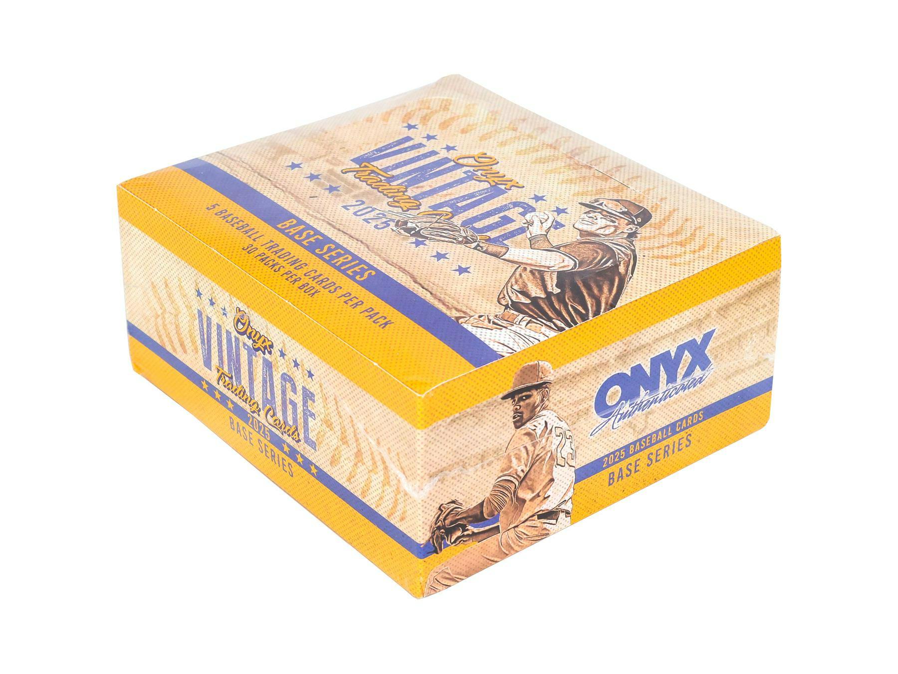 2025 Onyx Vintage Baseball Hobby Box