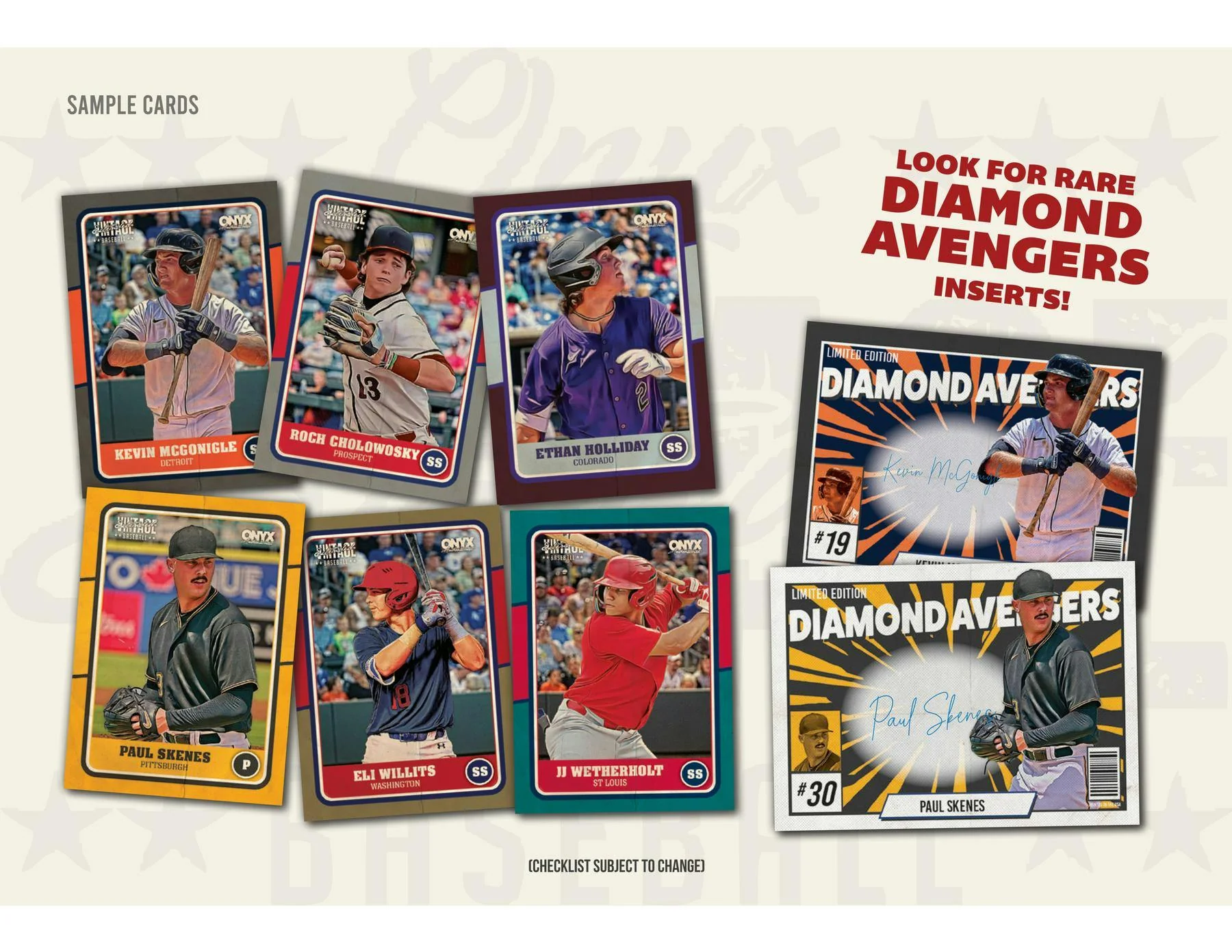 2025 Onyx Vintage Extended Series Baseball Mega Box | Columbia Sports Cards - Image 6