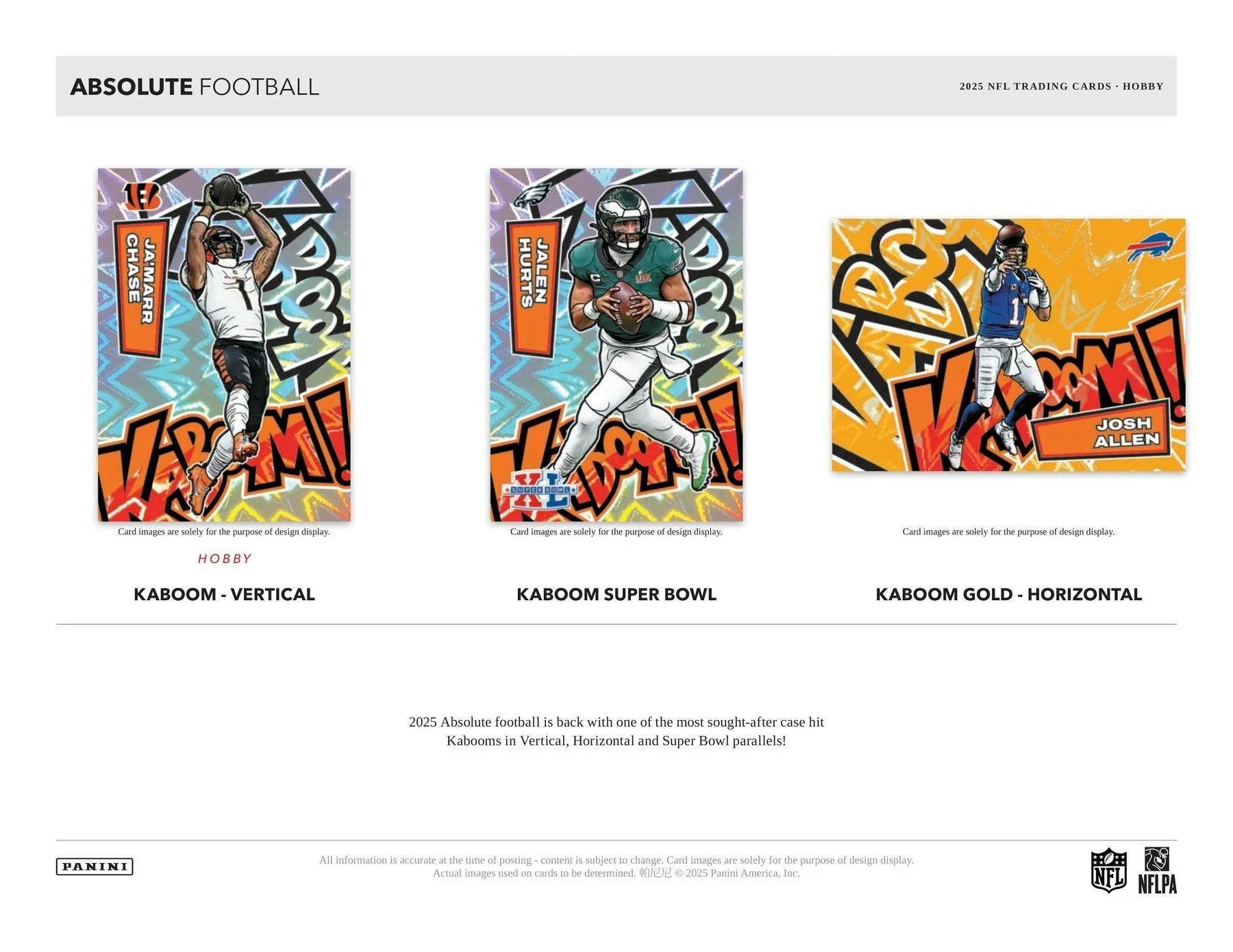 2025 Panini Absolute Football Hobby Box | Columbia Sports Cards - Image 4