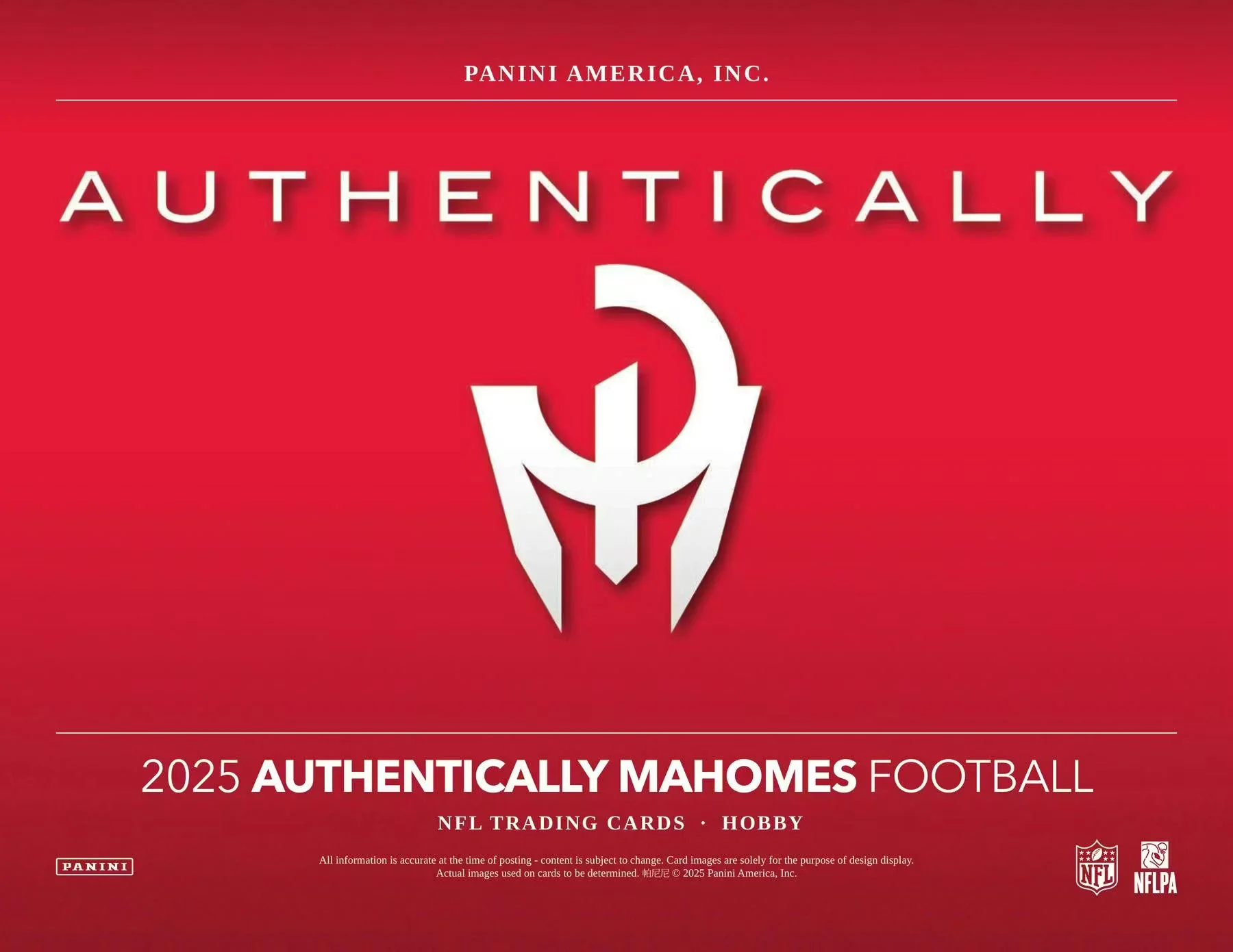 2025 Panini Authentically Mahomes Football Hobby Case Box | Columbia Sports Cards - Image 3