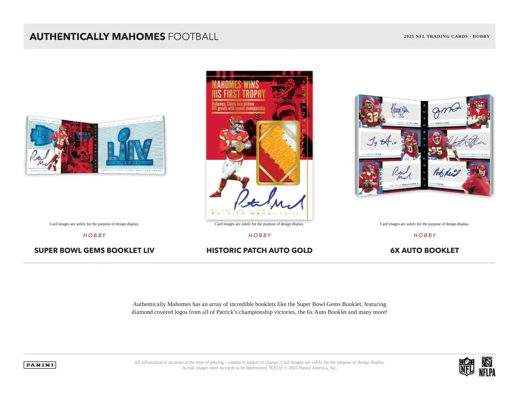 2025 Panini Authentically Mahomes Football Hobby Case Box | Columbia Sports Cards - Image 6