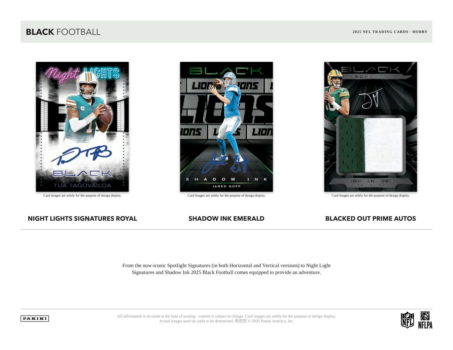 2025 Panini Black Football Hobby Box | Columbia Sports Cards - Image 5