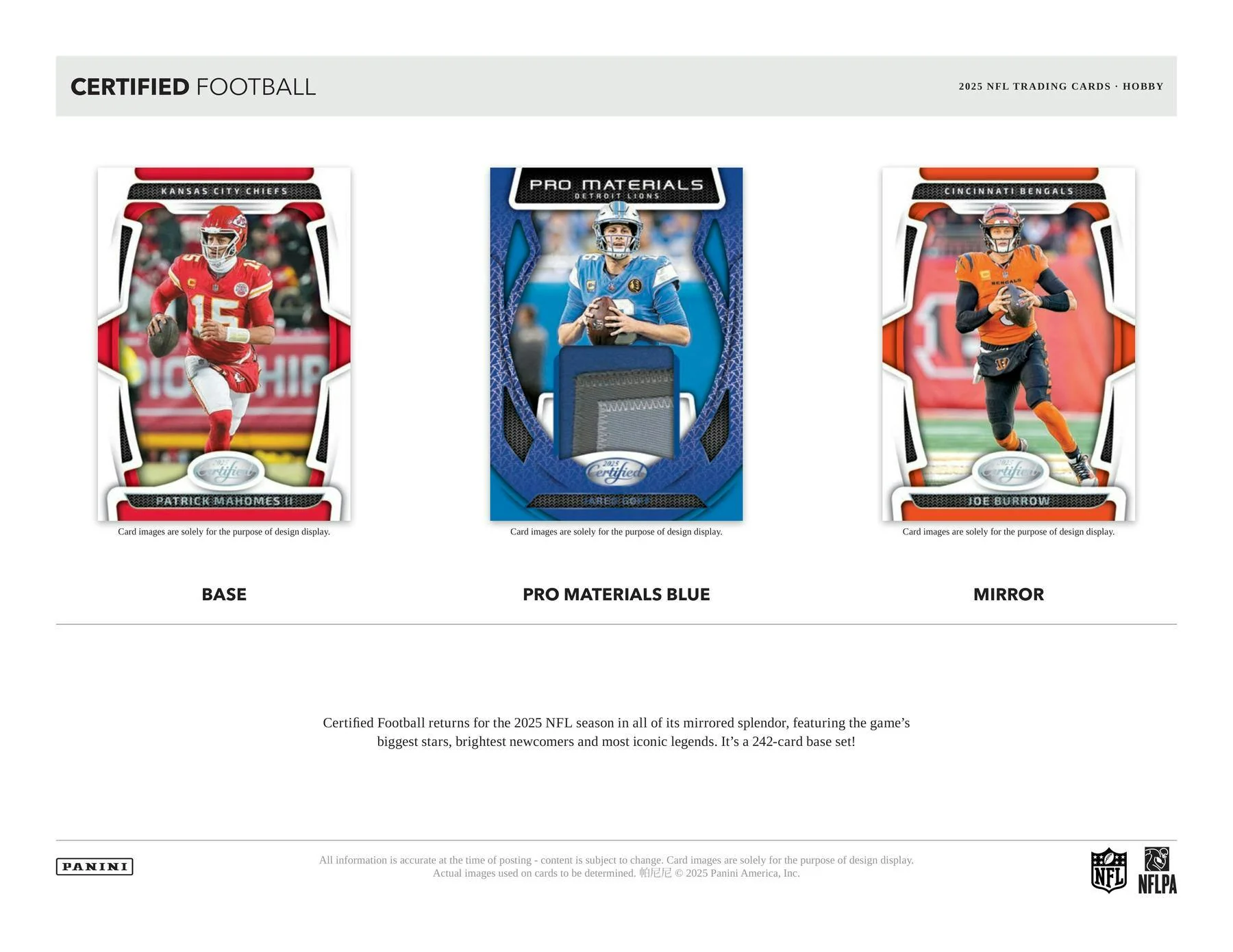 2025 Panini Certified Football Hobby Box | Columbia Sports Cards - Image 3