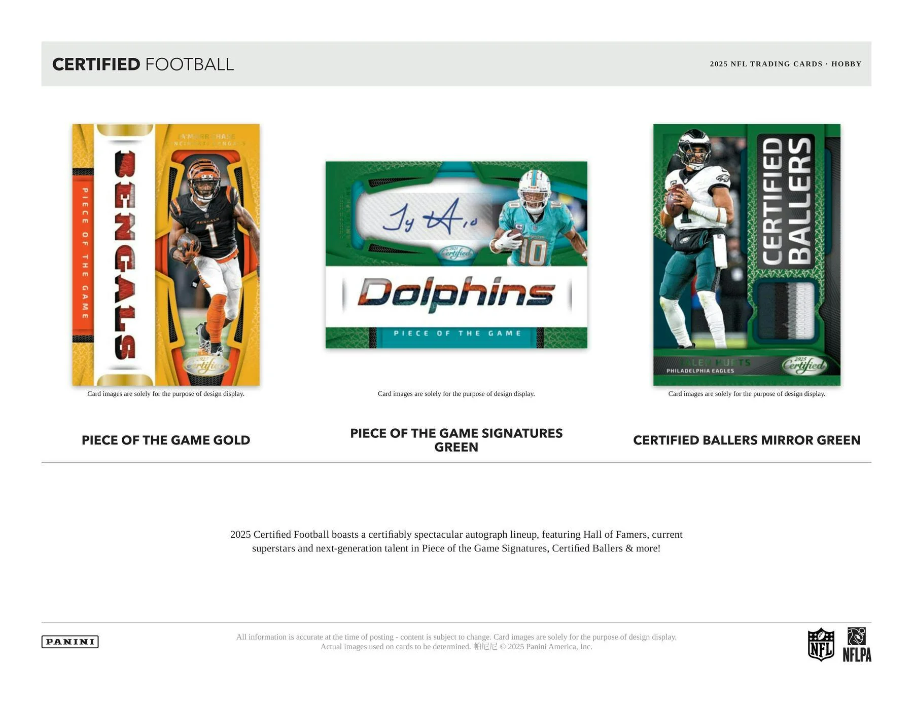 2025 Panini Certified Football Hobby Box | Columbia Sports Cards - Image 4