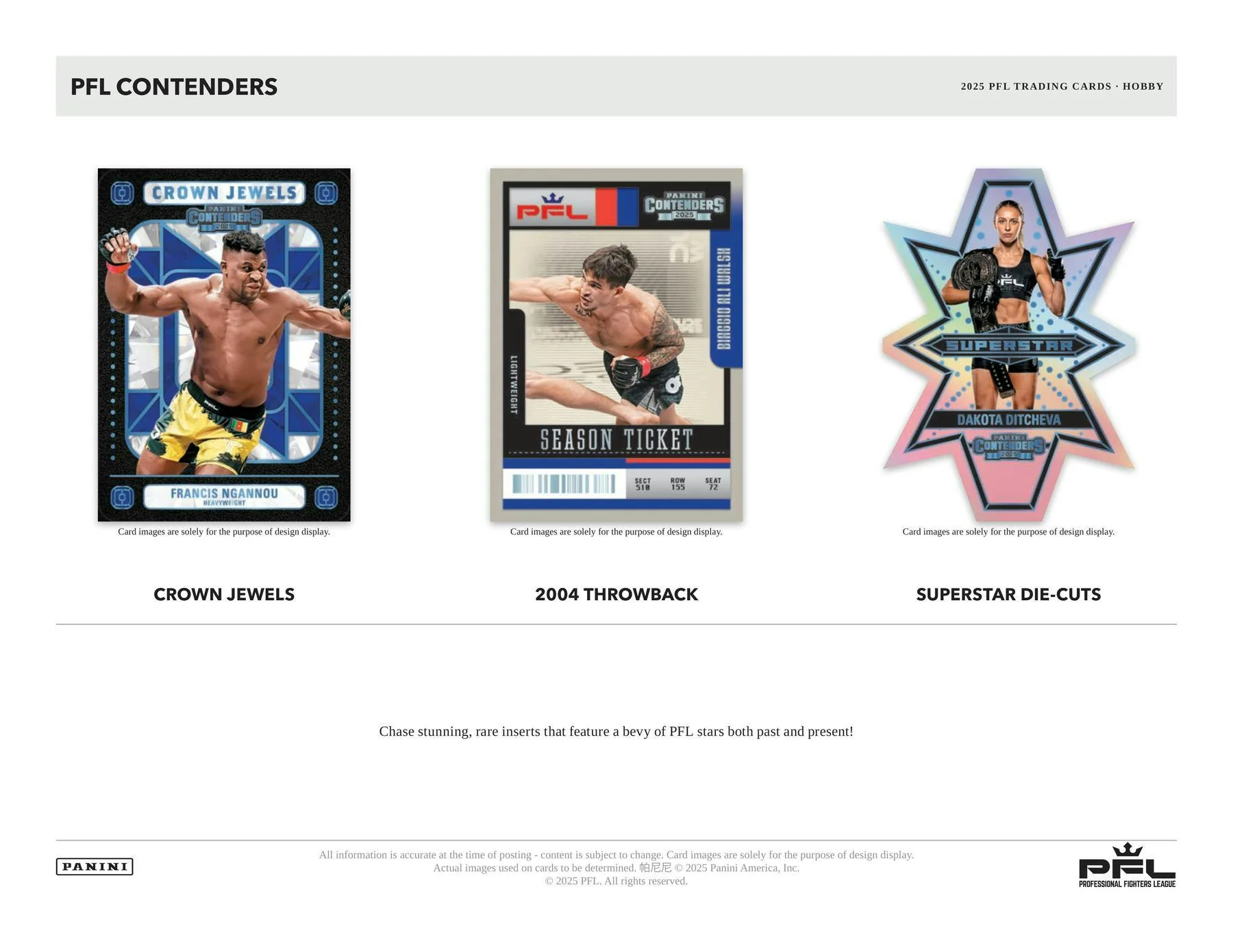 2025 Panini Contenders Professional Fighters League PFL Hobby Box | Columbia Sports Cards & More - Image 6
