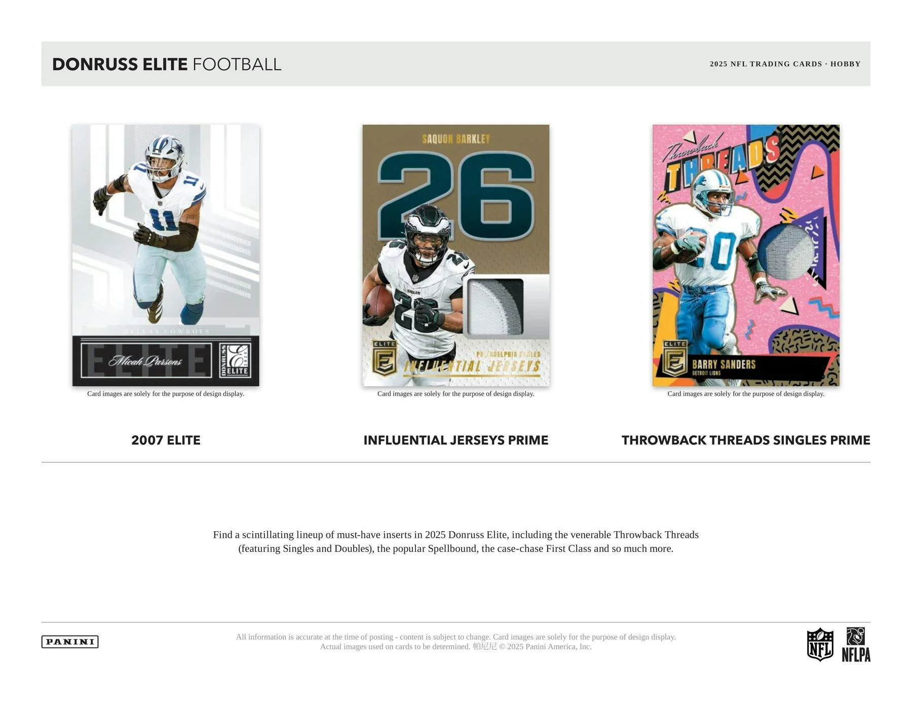 2025 Panini Donruss Elite Football Hobby Box - Image 6