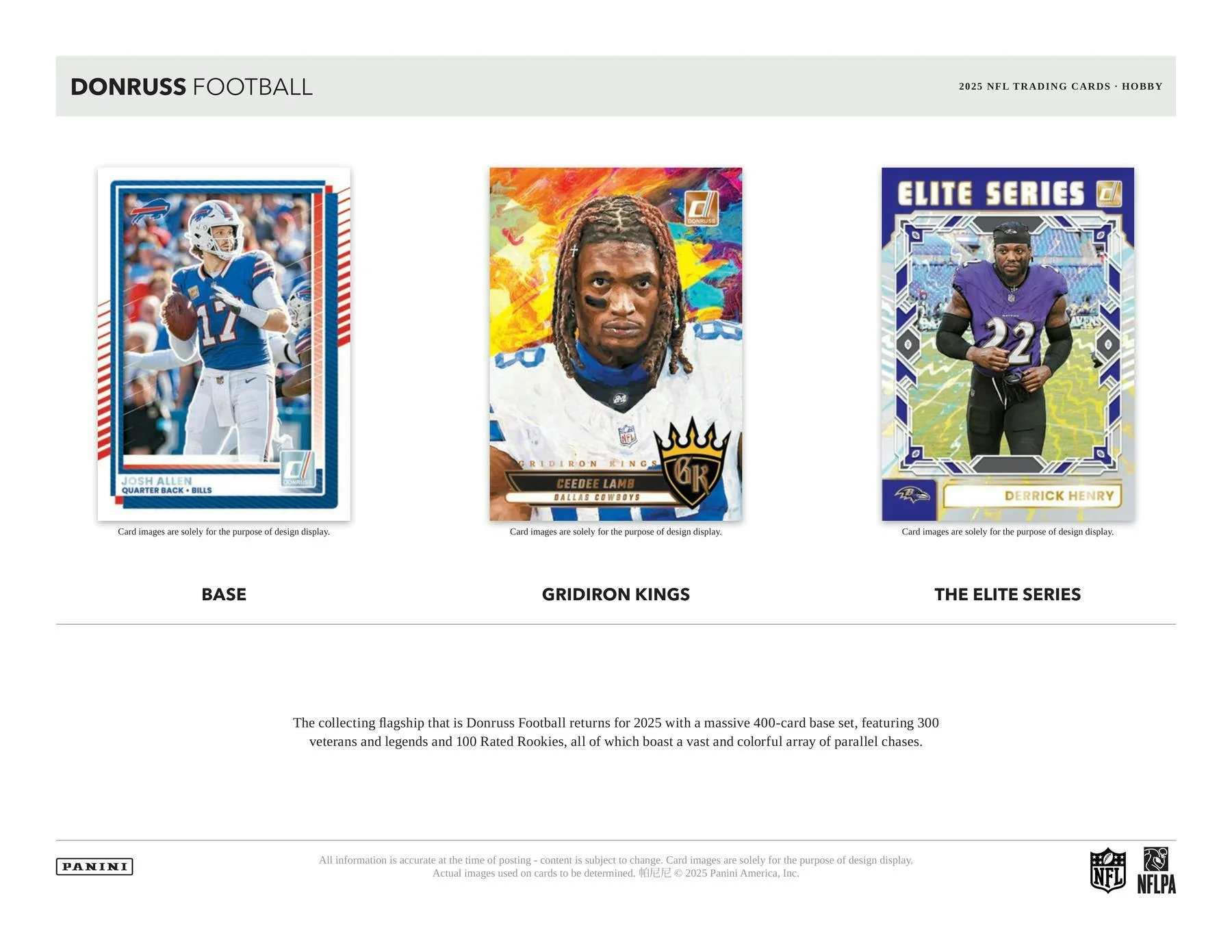 2025 Panini Donruss Football Hobby Box | Columbia Sports Cards - Image 4