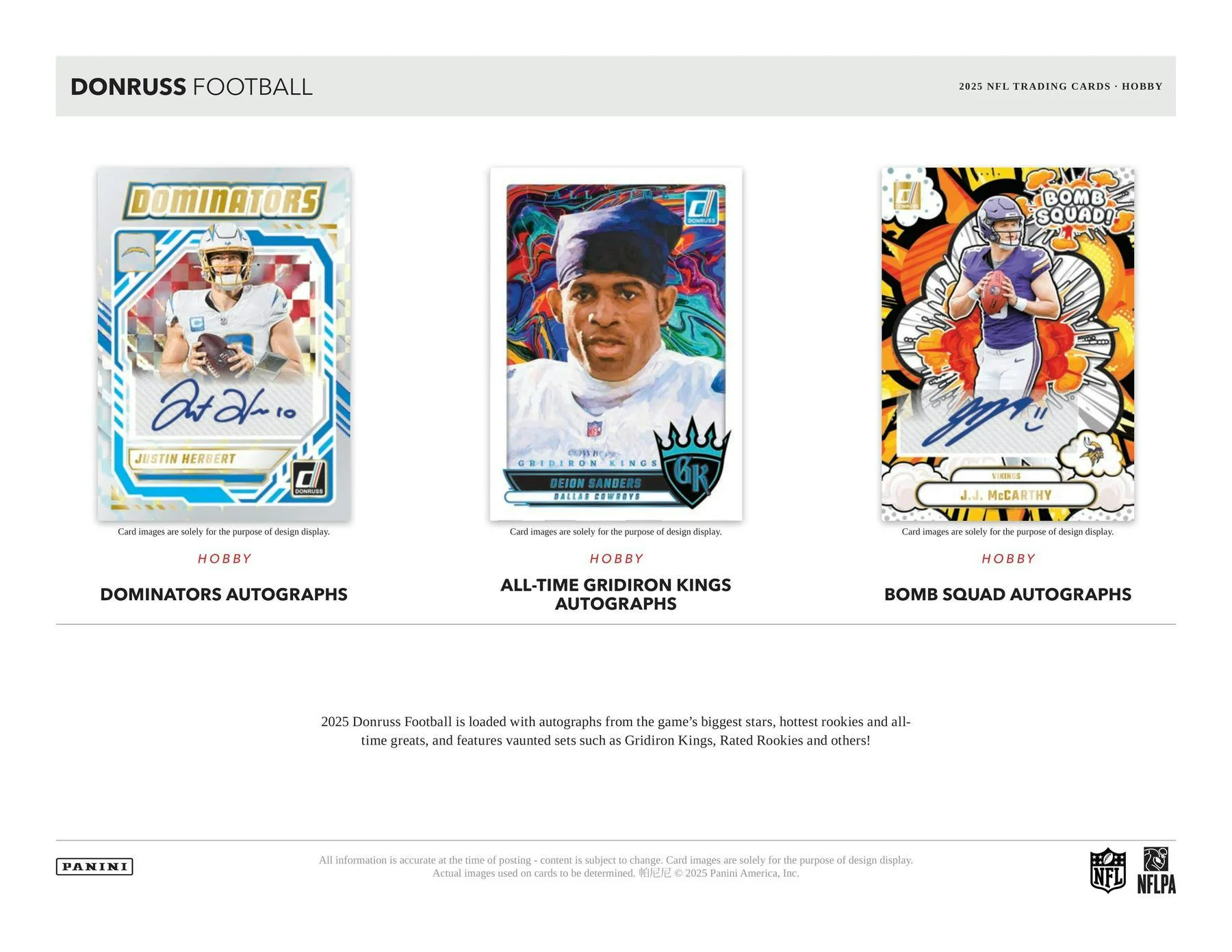 2025 Panini Donruss Football Hobby Box | Columbia Sports Cards - Image 5