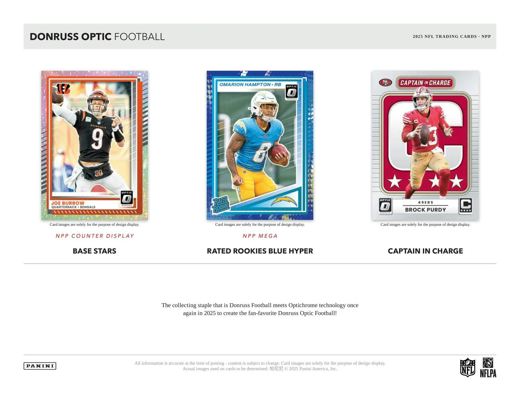 2025 Panini Donruss Optic Football 6-Pack Blaster Box (Purple Shock Parallels!) | Columbia Sports Cards - Image 3