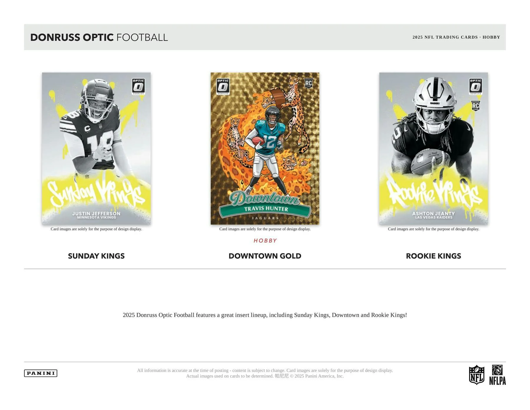 2025 Panini Donruss Optic Football Hobby Box | Columbia Sports Cards - Image 4