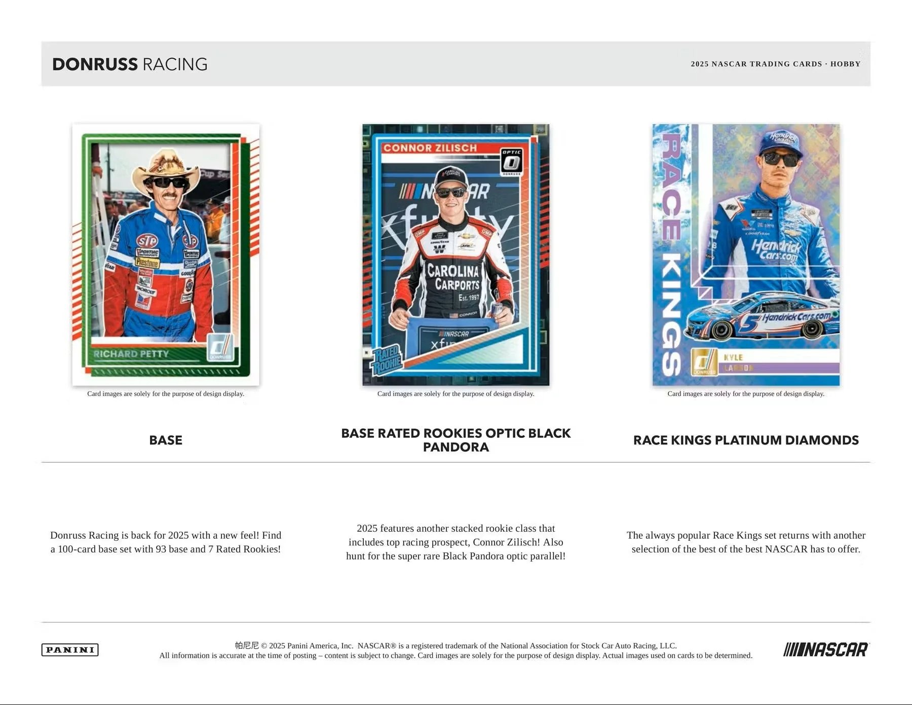2025 Panini Donruss Racing Hobby Box | Columbia Sports Cards & More - Image 4