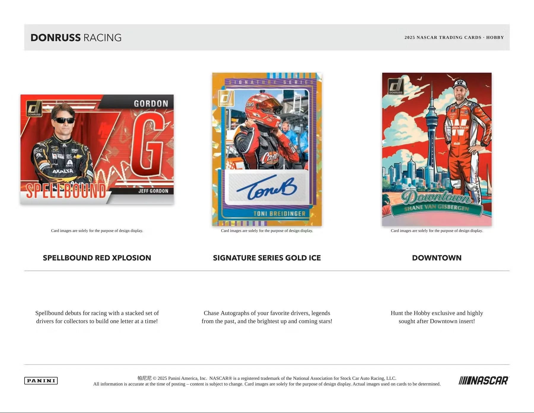2025 Panini Donruss Racing Hobby Box | Columbia Sports Cards & More - Image 5