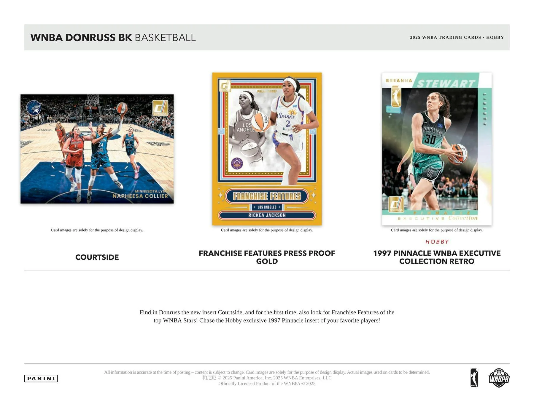 2025 Panini Donruss WNBA Basketball Hobby Box - Image 4