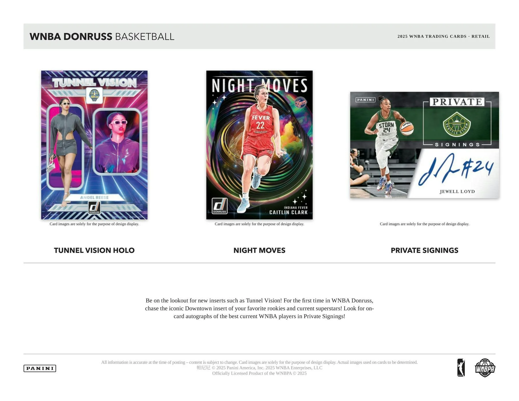 2025 Panini Donruss WNBA Basketball Mega Box | Columbia Sports Cards - Image 2