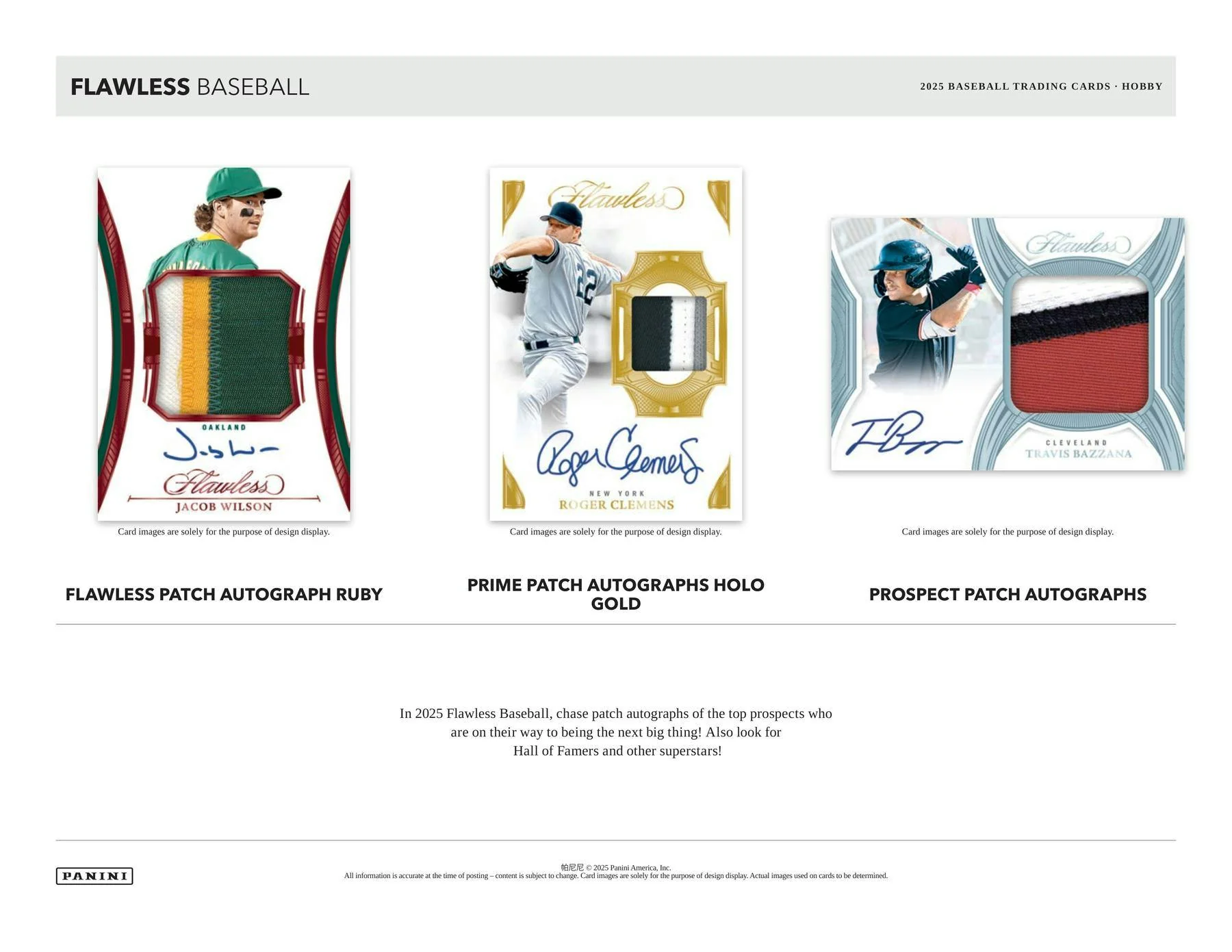2025 Panini Flawless Baseball Hobby Box | Columbia Sports Cards - Image 3