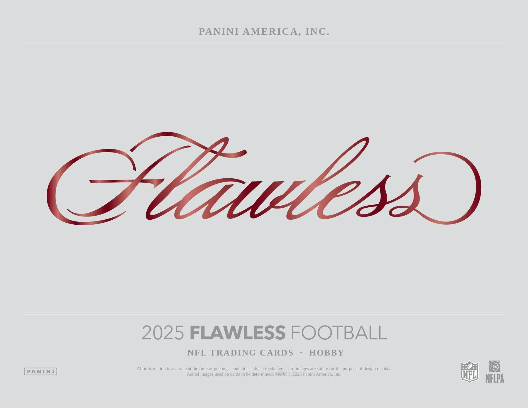 2025 Panini Flawless Football Hobby Box - Image 3