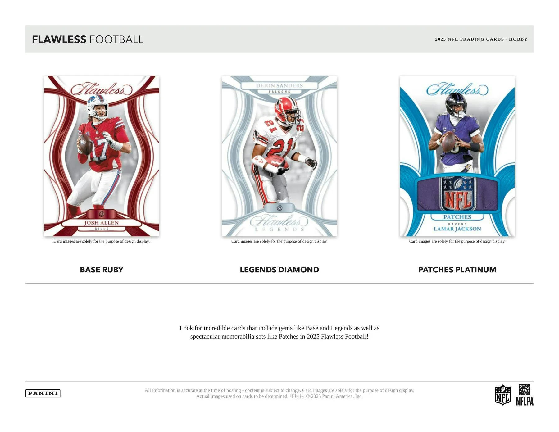 2025 Panini Flawless Football Hobby Box - Image 4